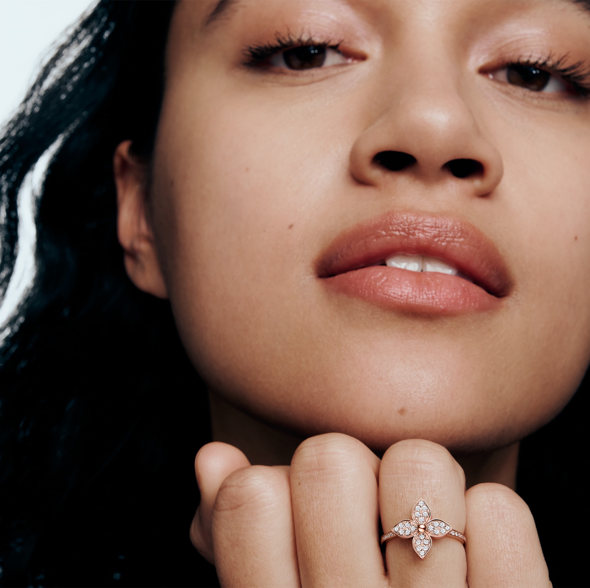 Idylle Blossom 戒指 - 配玫瑰K金及鑽石  in 珠寶系列