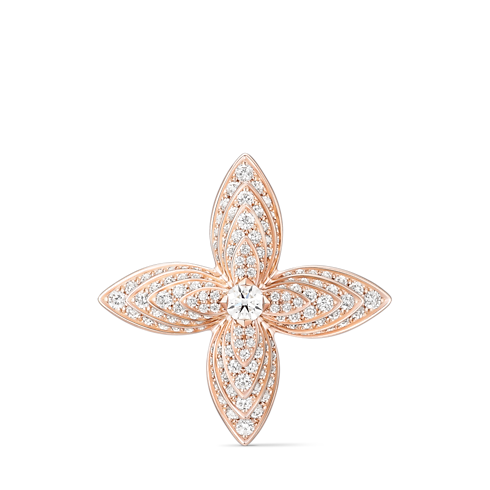 Idylle Blossom 戒指 - 配玫瑰K金及鑽石 in Les Extraordinaires's 珠寶系列 戒指 collections by Louis Vuitton (產品縮放)