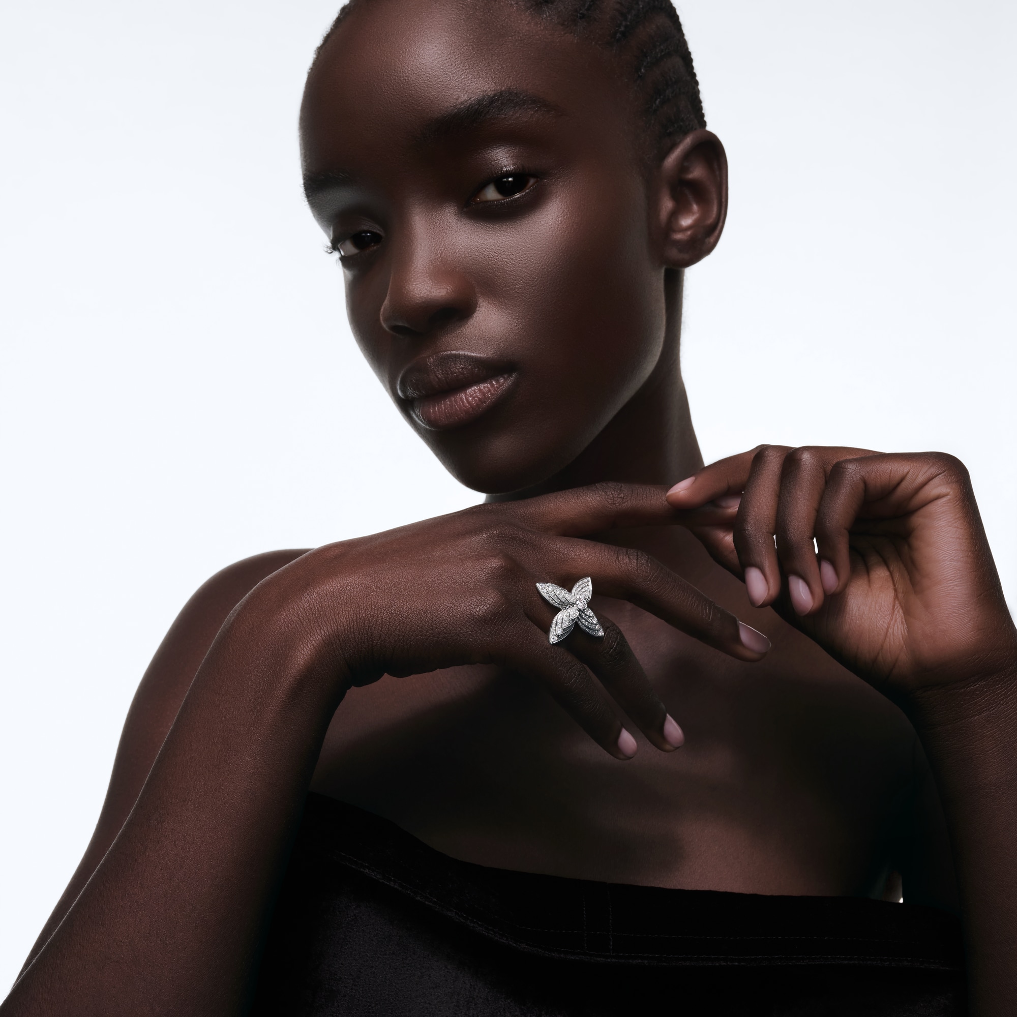 Idylle 戒指 - 配白 K 金及鑽石  in Les Extraordinaires