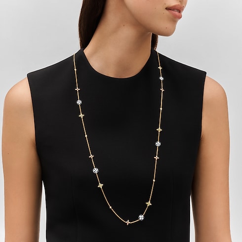 Idylle Blossom 三色金配鑽石長項鍊 in 珠寶系列's 按類別瀏覽 高級珠寶總覽 collections by Louis Vuitton (產品縮放)