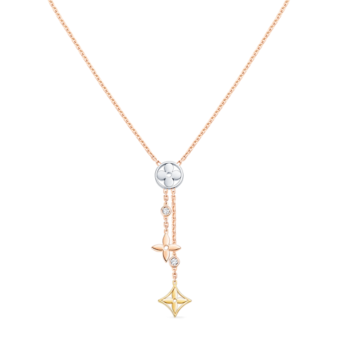 Idylle Blossom Y 三色金配鑽石吊墜 in 珠寶系列's 按類別瀏覽 高級珠寶總覽 collections by Louis Vuitton (產品縮放)