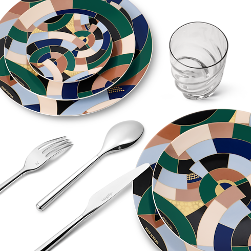 Illusion 餐碟兩件套裝 in 行李箱、旅行用品及家居精品's 家居及餐具精品 餐桌藝術 collections by Louis Vuitton (產品縮放)