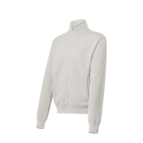 反穿效果全拉鏈山羊絨連帽外套 in 男士's 時裝系列 時裝總覽 collections by Louis Vuitton (產品縮放)