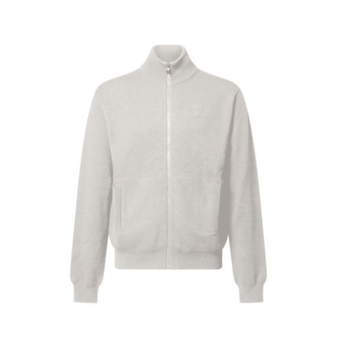 反穿效果全拉鏈山羊絨連帽外套 in 男士's 時裝系列 時裝總覽 collections by Louis Vuitton (產品縮放)