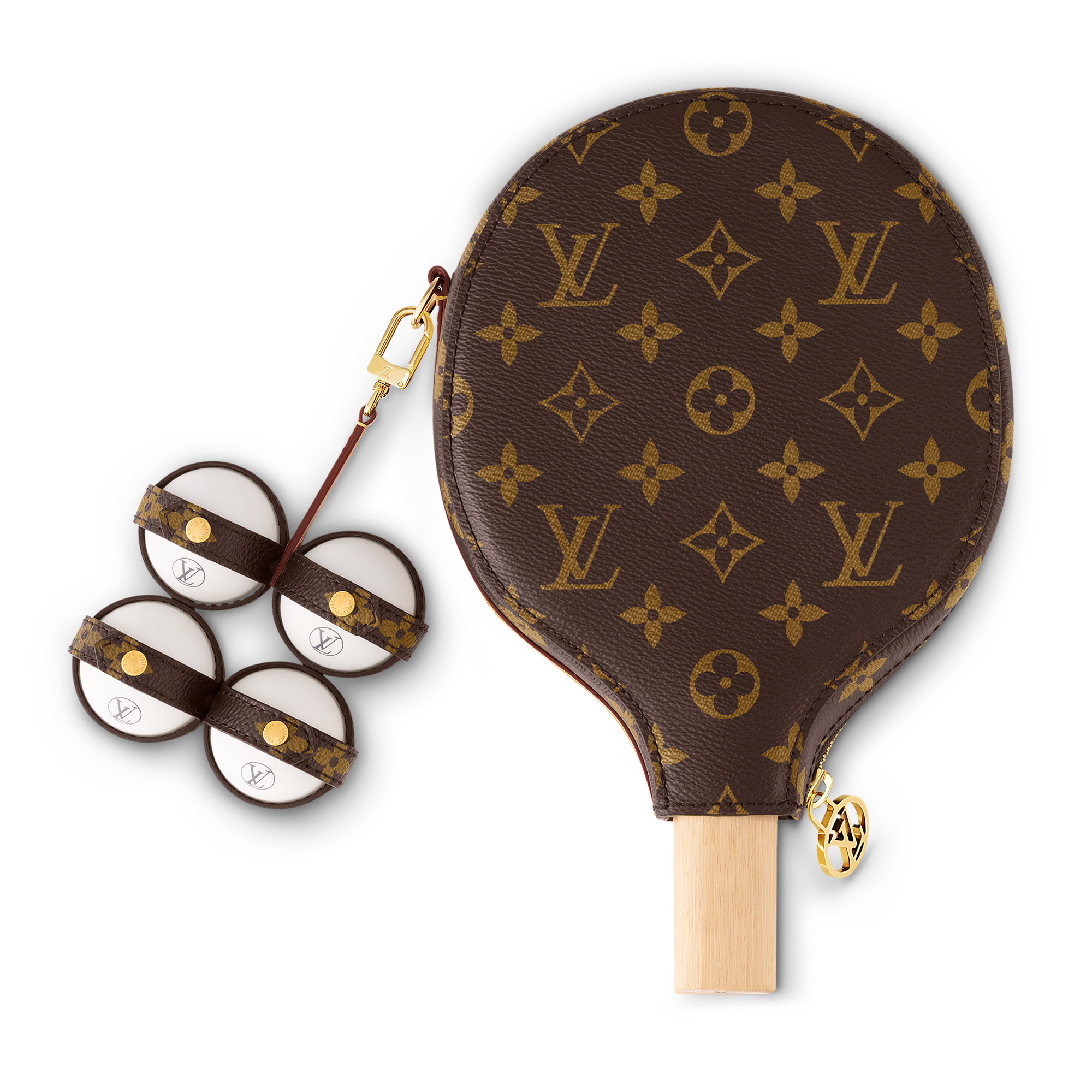 James 乒乓套裝 Monogram 帆布 in 行李箱、旅行用品及家居精品