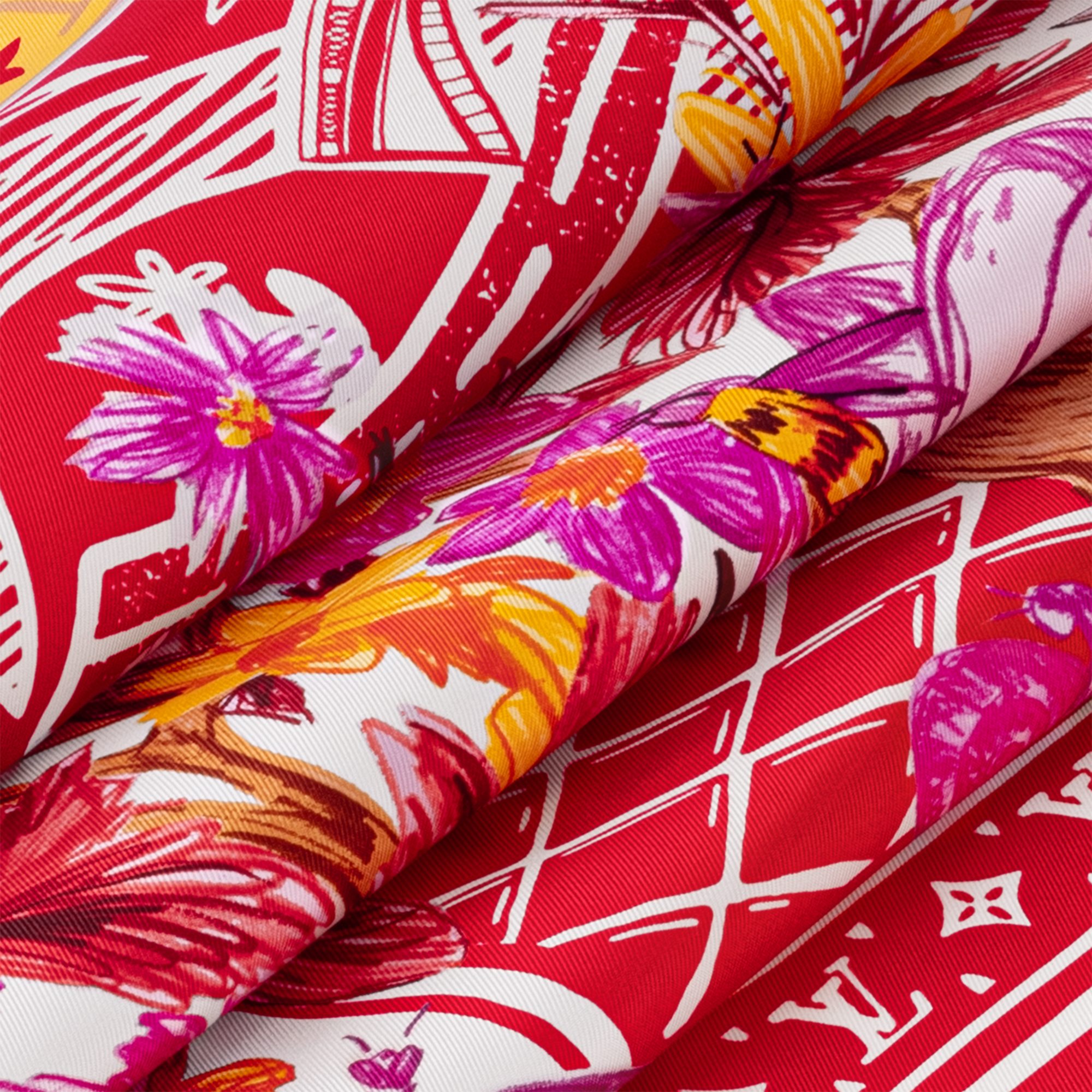 Jardin Des Plantes 90方巾 . in 女士