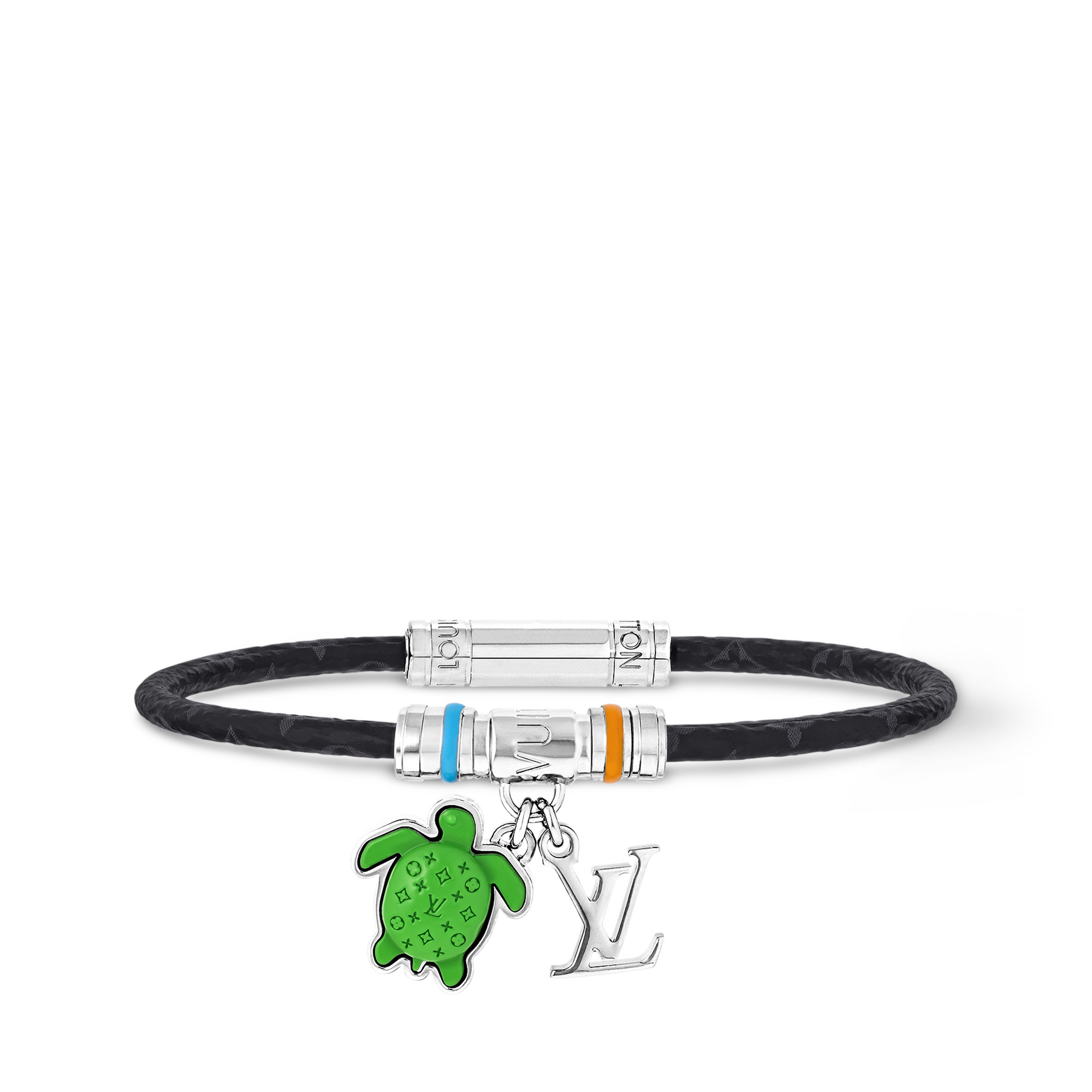 Keep It Turtle 手環 Monogram Eclipse 帆布 in 男士