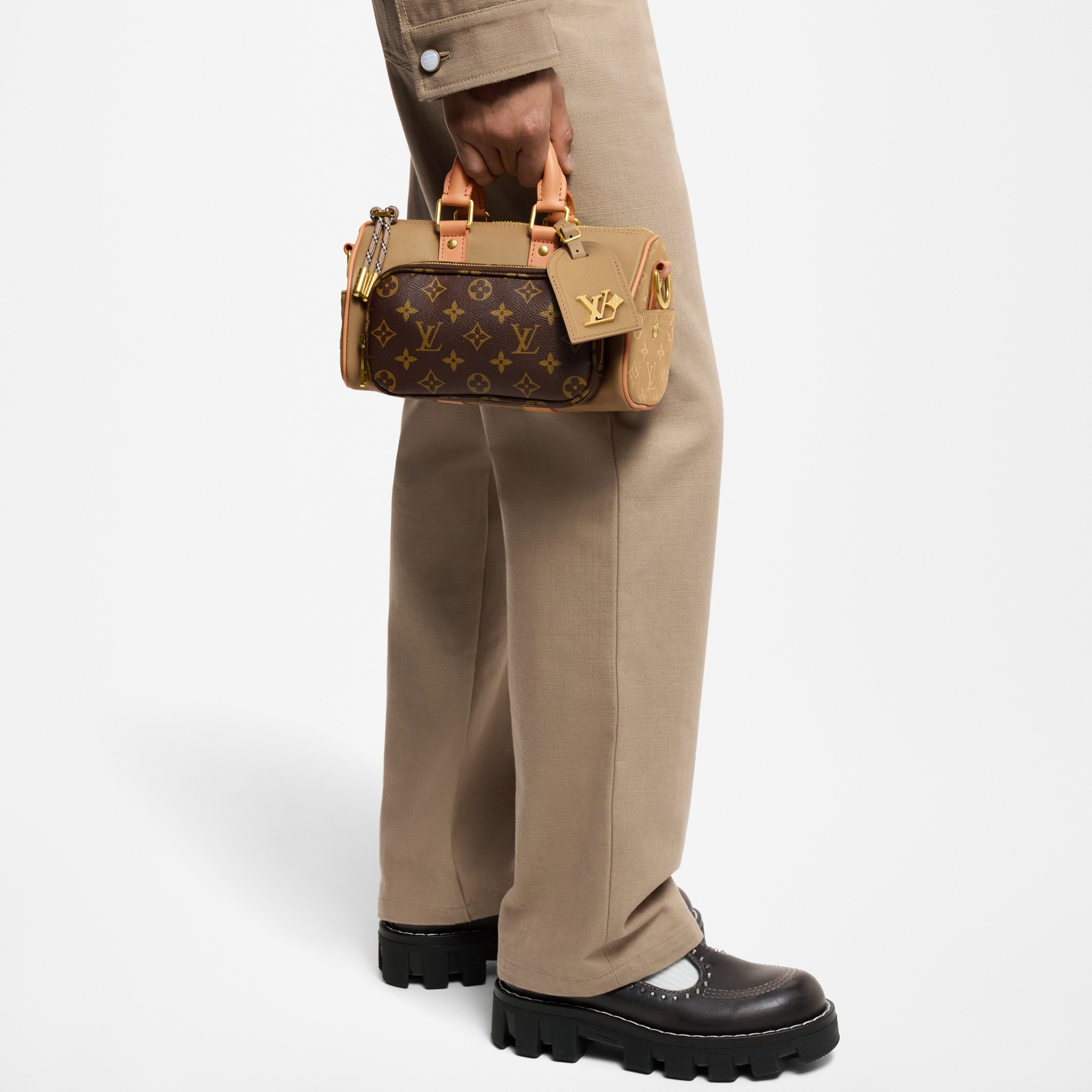 Keepall Bandoulière 25 其他皮革 in 時尚包包及小型皮件