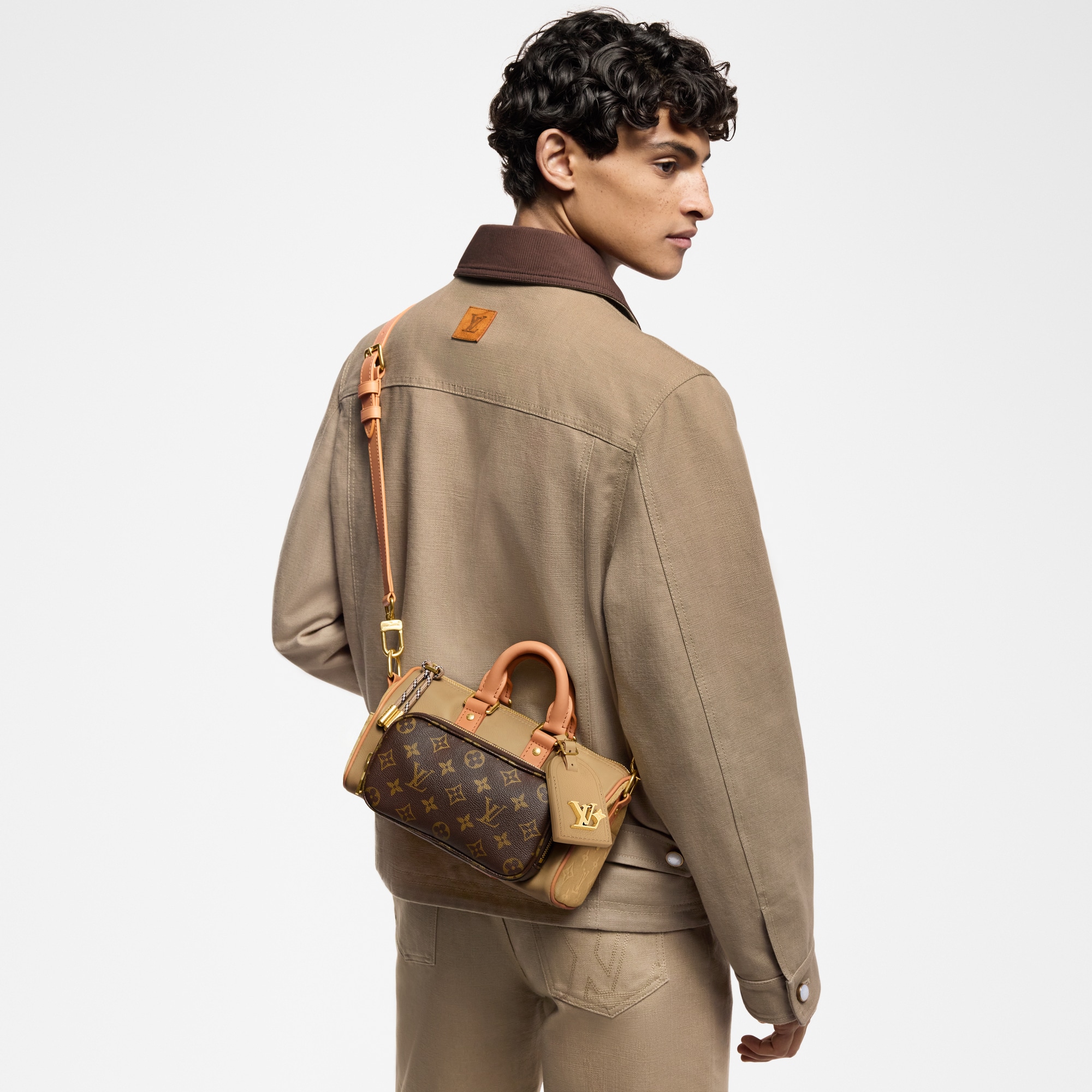 Keepall Bandoulière 25 其他皮革 in 時尚包包及小型皮件