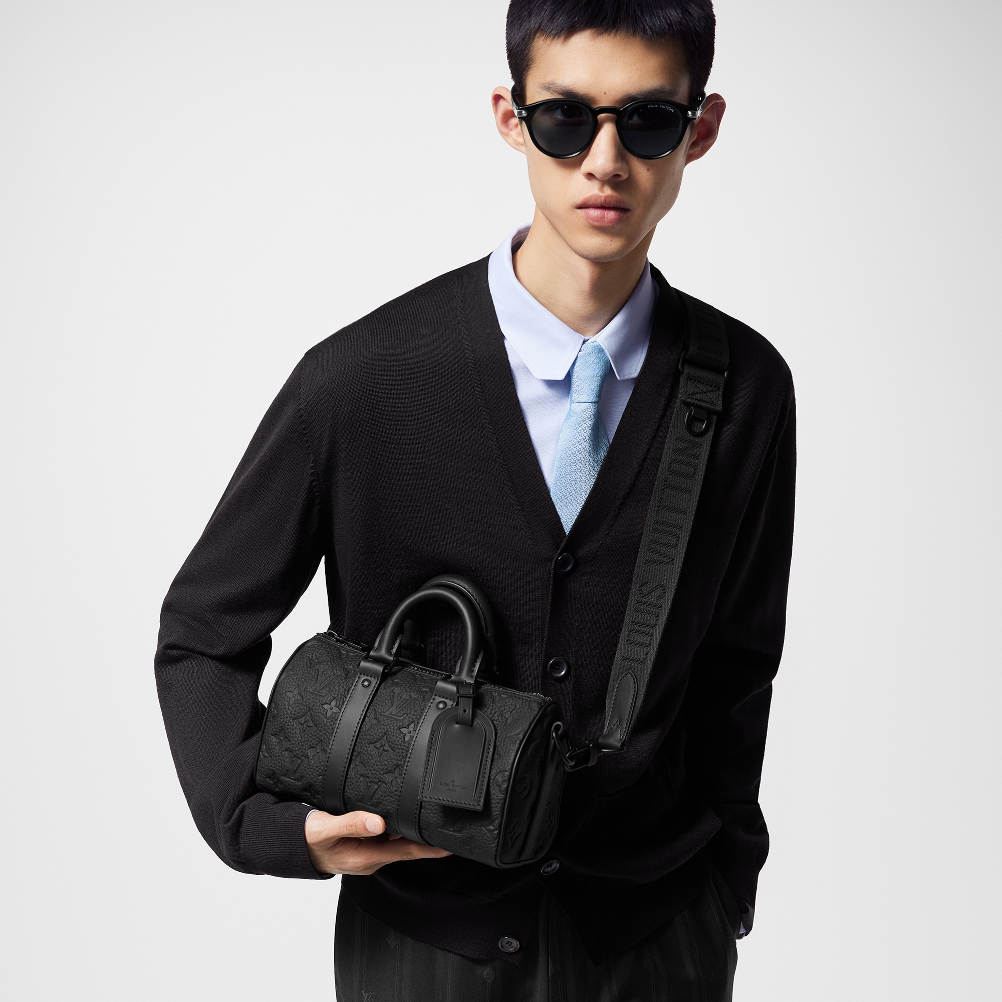 Keepall Bandoulière 25 Monogram Taurillon 皮革 in 男士