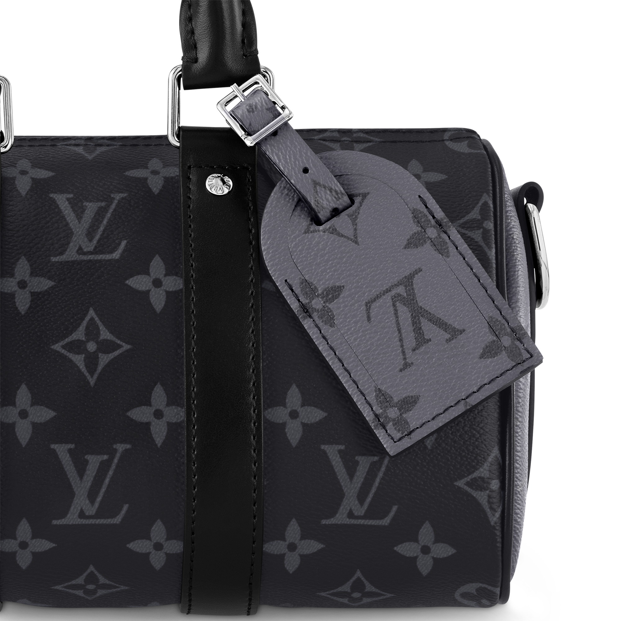 Keepall Bandoulière 25 Monogram Eclipse 帆布 in 男士