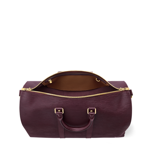 Keepall Bandoulière 45 Epi 皮革 in 行李箱、旅行用品及家居精品's 旅行袋及拉桿行李箱 旅行包 collections by Louis Vuitton (產品縮放)