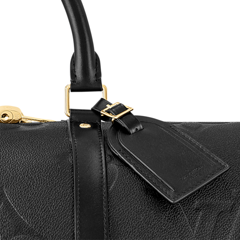 Keepall Bandoulière 45 Monogram Empreinte 皮革 in 男士's 旅遊用品 旅行包 collections by Louis Vuitton (產品縮放)