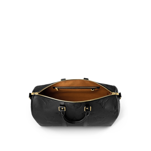 Keepall Bandoulière 45 Monogram Empreinte 皮革 in 男士's 旅遊用品 旅行包 collections by Louis Vuitton (產品縮放)