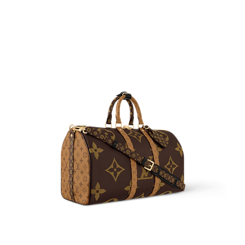 Keepall Bandoulière 45 其他 Monogram 帆布 in 男士's 皮件系列 All Collections collections by Louis Vuitton (產品縮放)