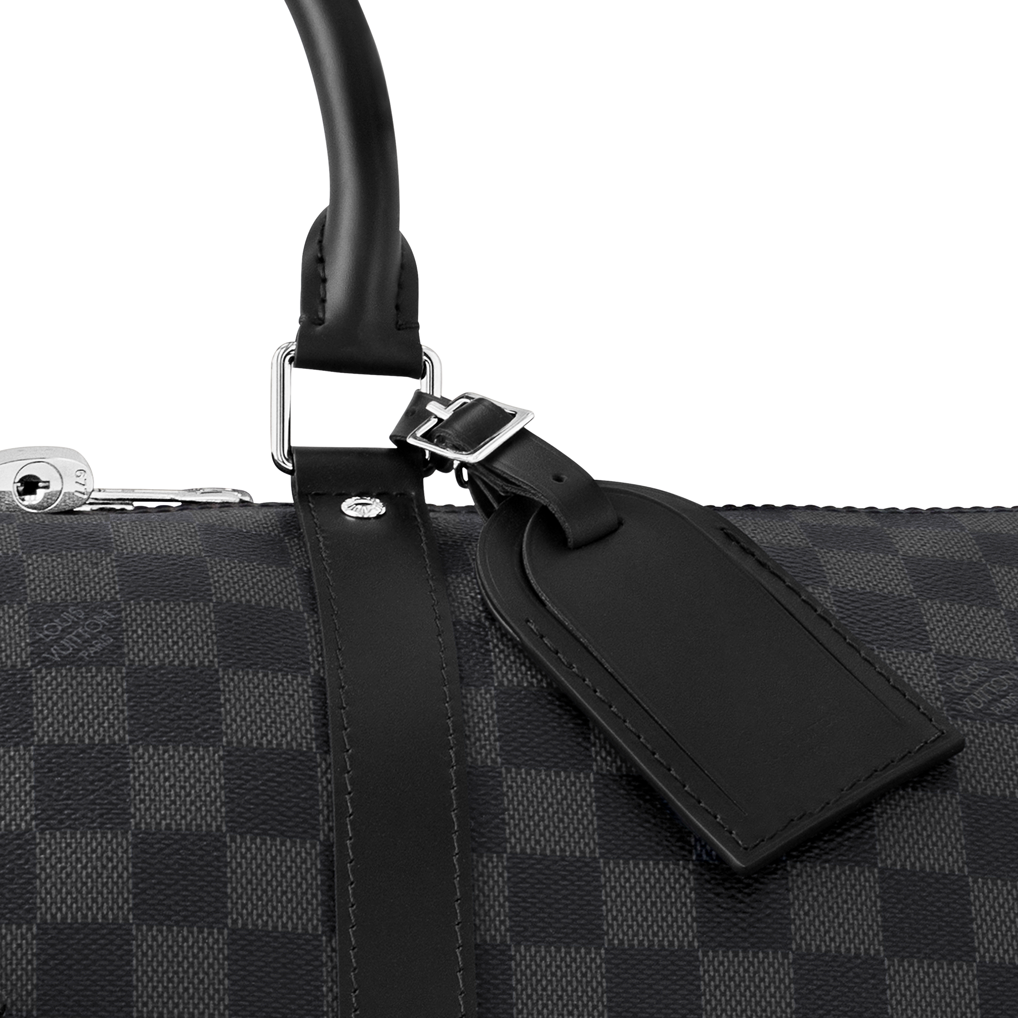 Keepall Bandoulière 45 Damier Graphite 帆布 in 男士