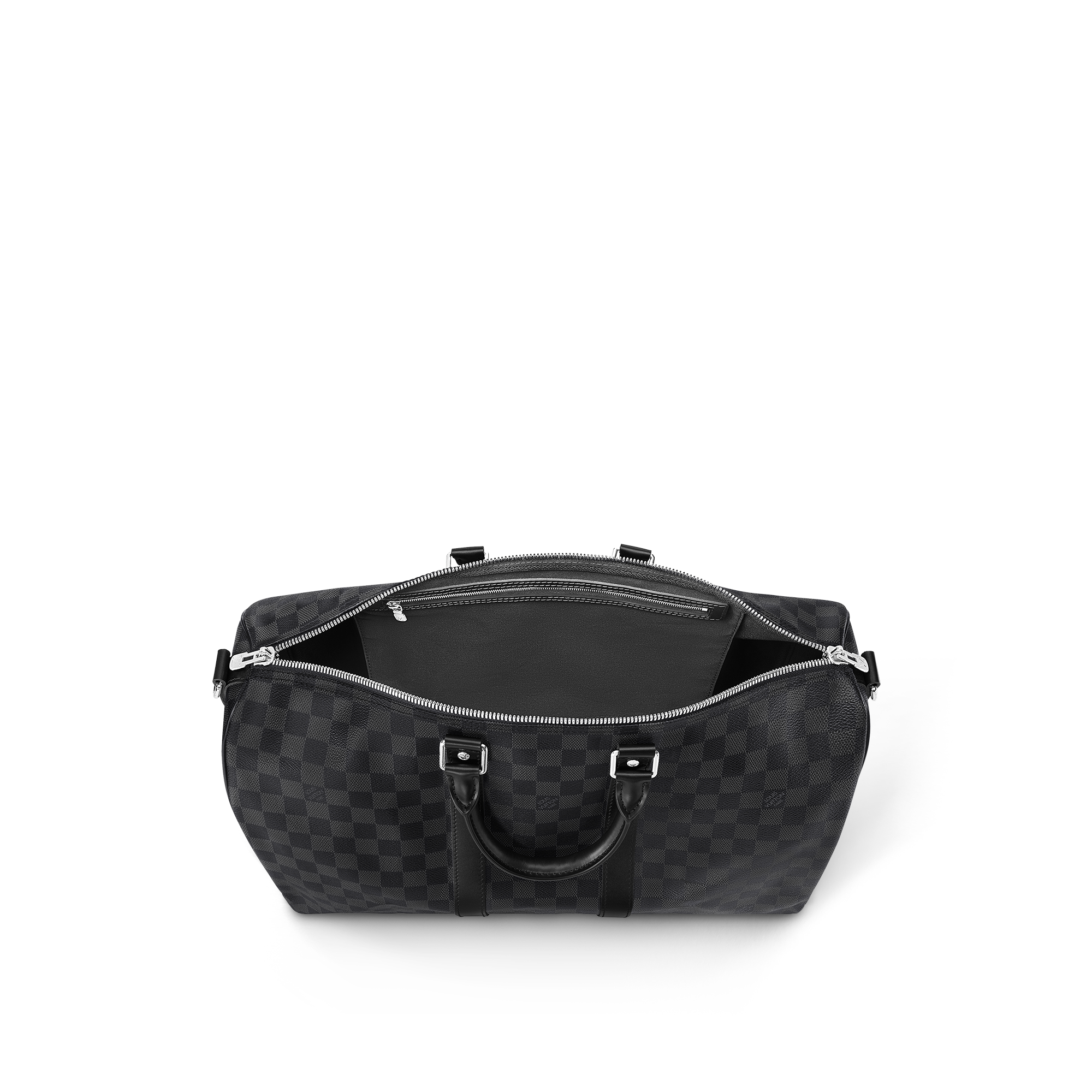 Keepall Bandoulière 45 Damier Graphite 帆布 in 男士