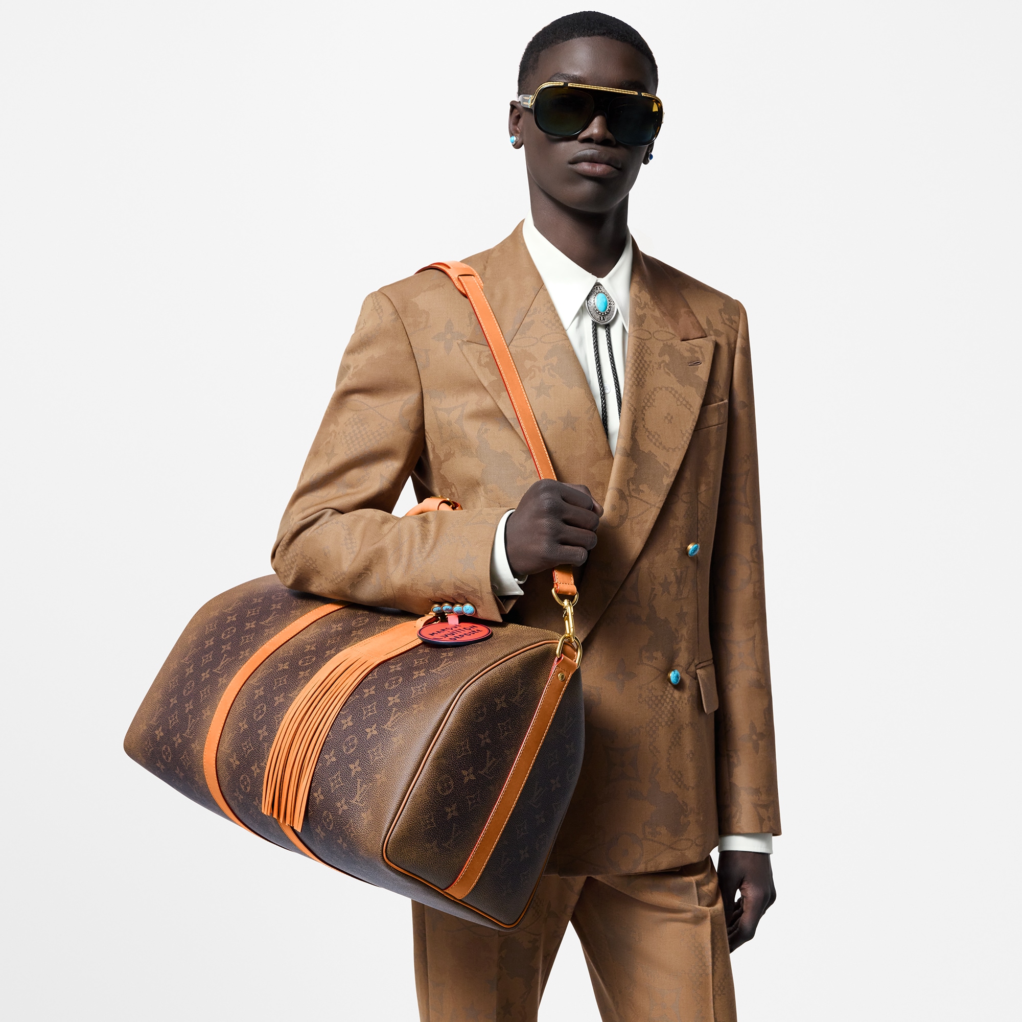 Keepall Bandoulière 50 Monogram Other 帆布 in 時尚包包及小型皮件