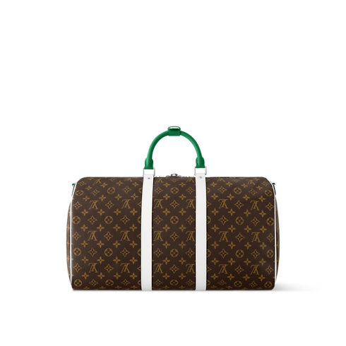 Keepall Bandoulière 50 Monogram Macassar 帆布 in 時尚包包及小型皮件's 男士時尚包包 LV Icons collections by Louis Vuitton (產品縮放)
