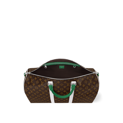 Keepall Bandoulière 50 Monogram Macassar 帆布 in 時尚包包及小型皮件's 男士時尚包包 LV Icons collections by Louis Vuitton (產品縮放)