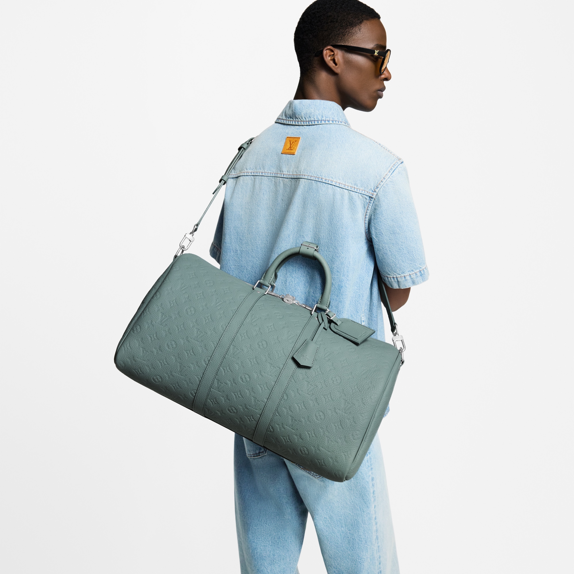 Keepall Bandoulière 50 Taurillon Monogram in 時尚包包及小型皮件