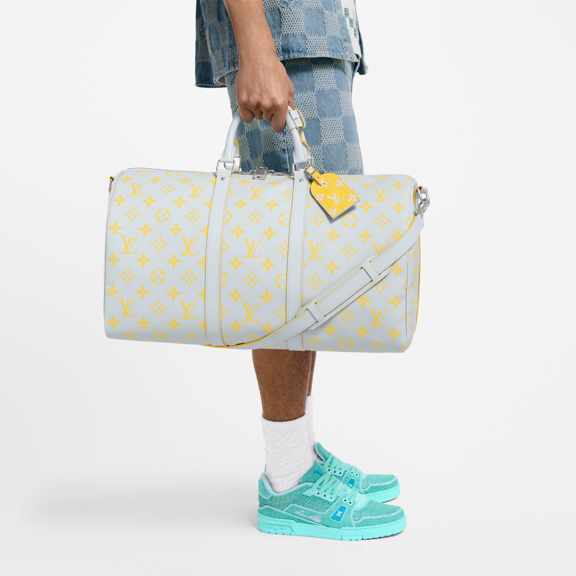 Keepall Bandoulière 50 Monogram Other 帆布 in 時尚包包及小型皮件