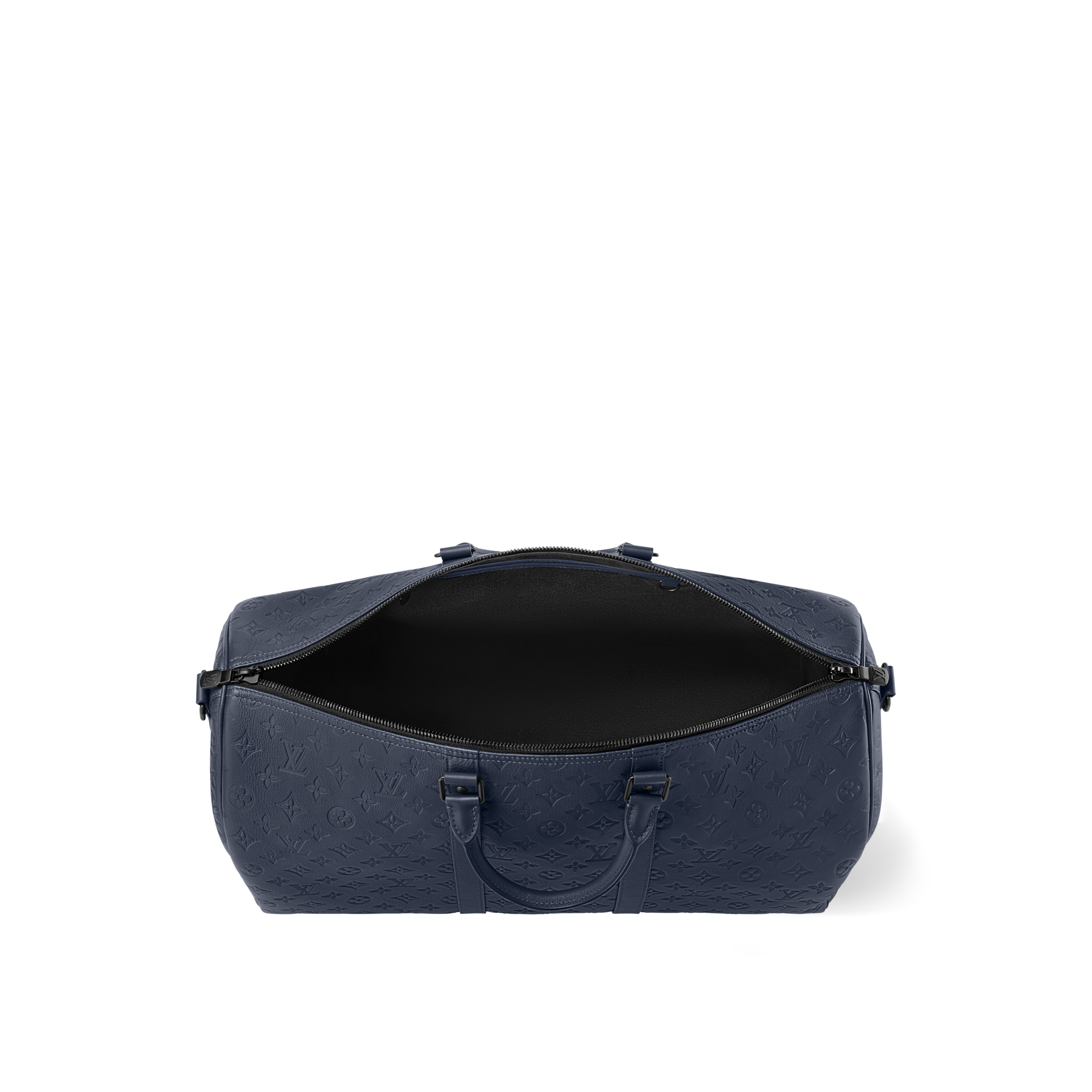 Keepall Bandoulière 50 Monogram Shadow in 時尚包包及小型皮件