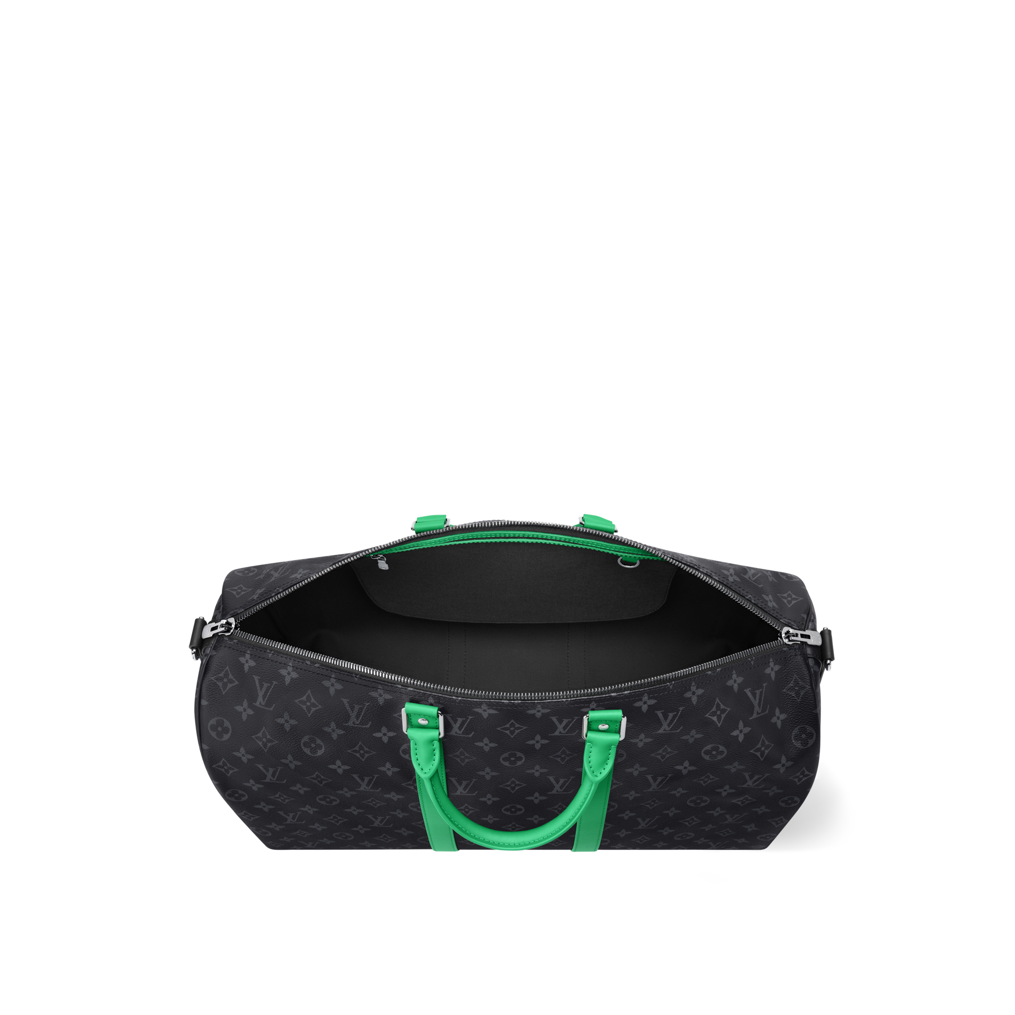 Keepall Bandoulière 50 Monogram Eclipse 帆布 in 時尚包包及小型皮件