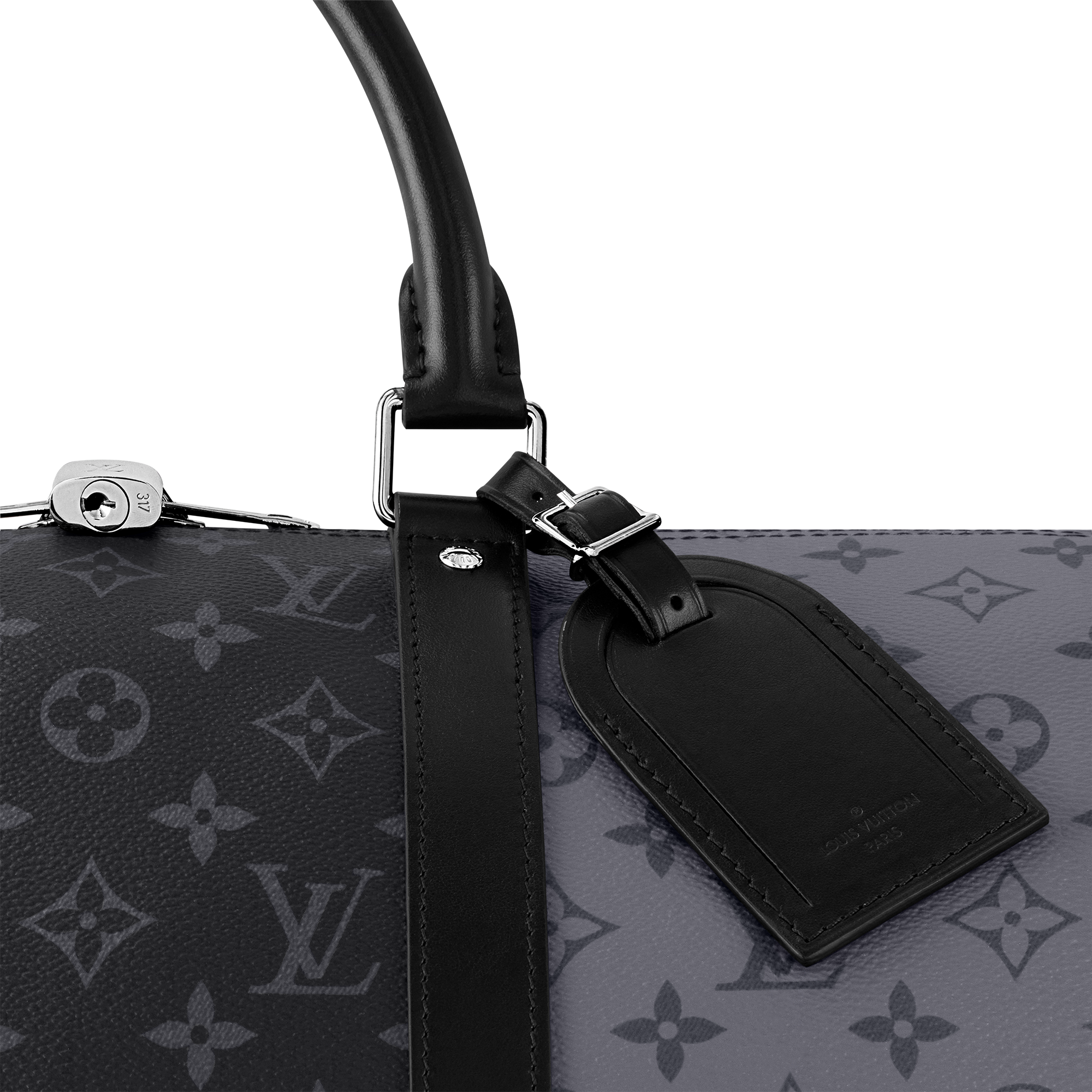 Keepall Bandoulière 50 Monogram Eclipse 帆布 in 男士