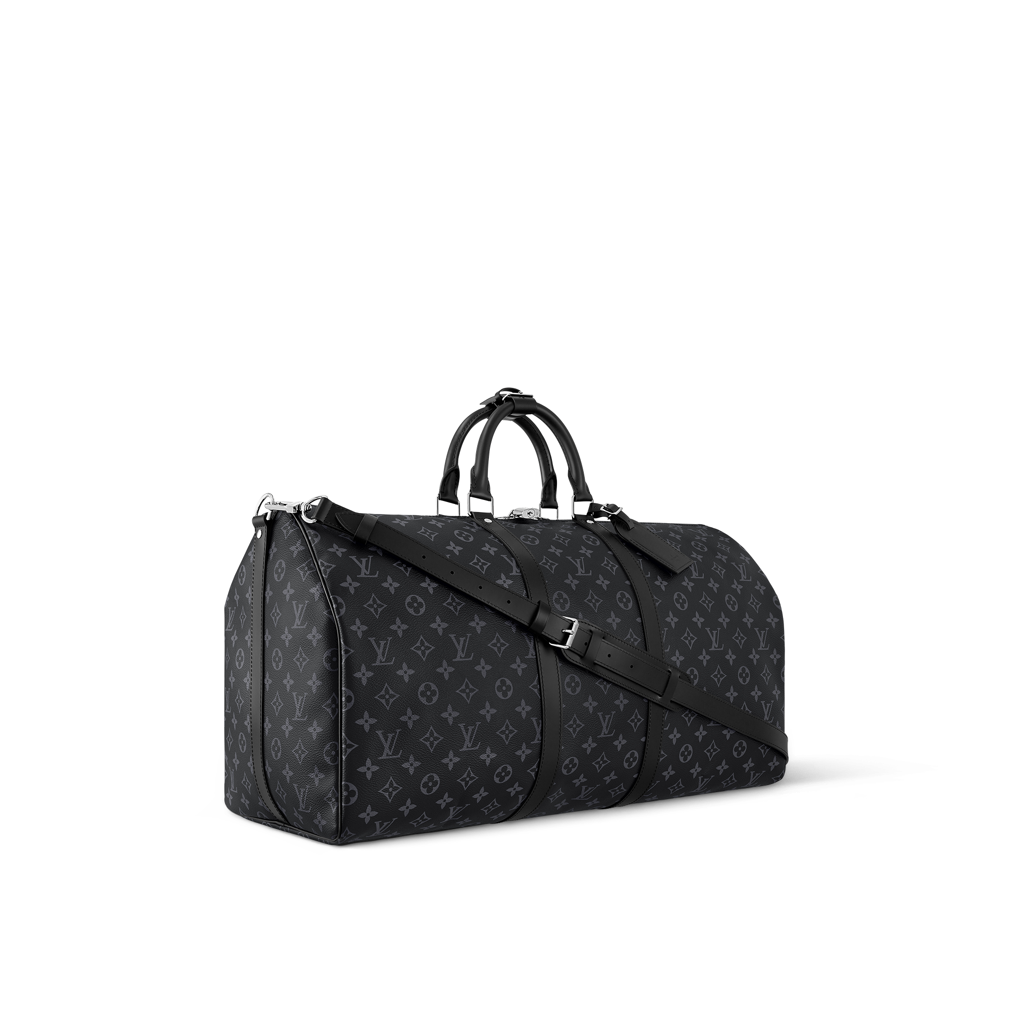 Keepall Bandoulière 55 Monogram Eclipse 帆布 in 男士