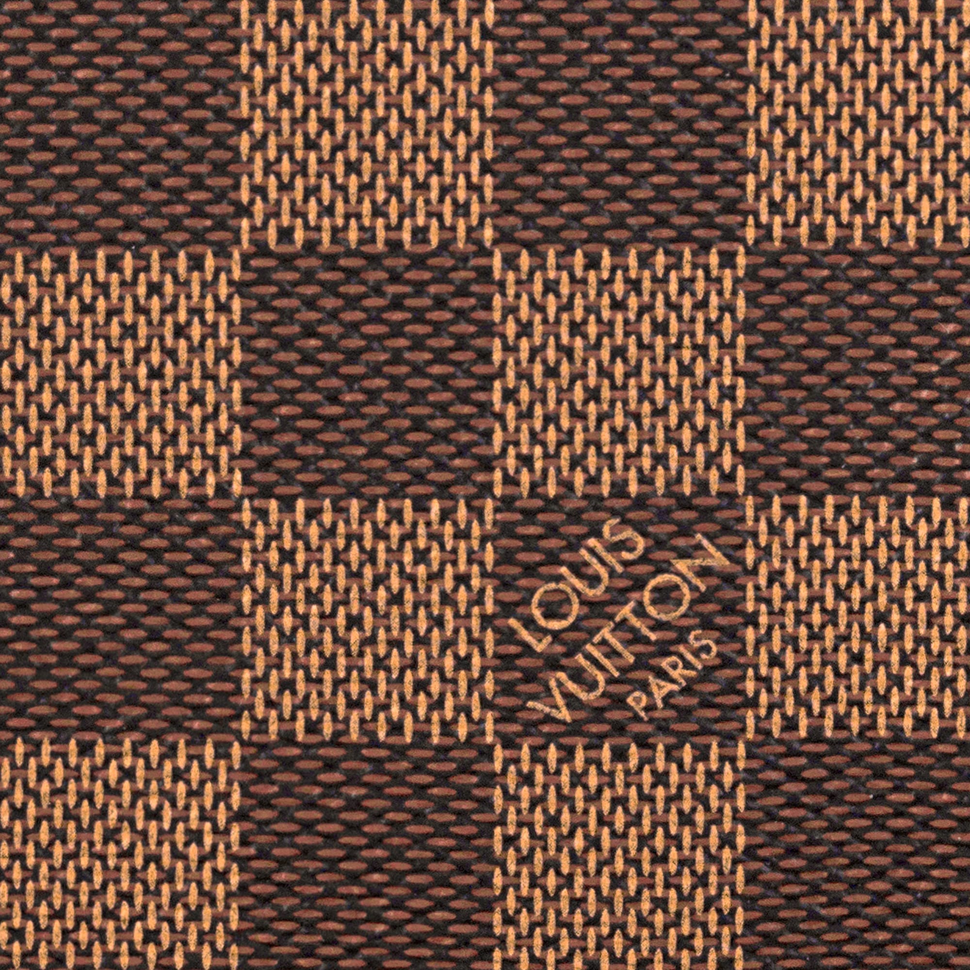 Keepall Bandoulière 55 Damier Ebène 帆布 in 時尚包包及小型皮件