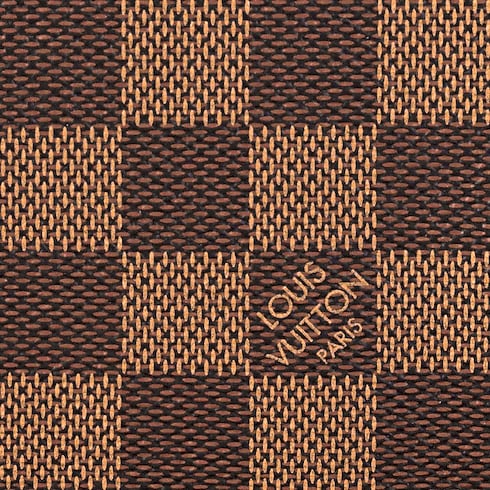 Keepall Bandoulière 55 Damier Ebène 帆布 in 時尚包包及小型皮件's 個人化包款服務 } collections by Louis Vuitton (產品縮放)