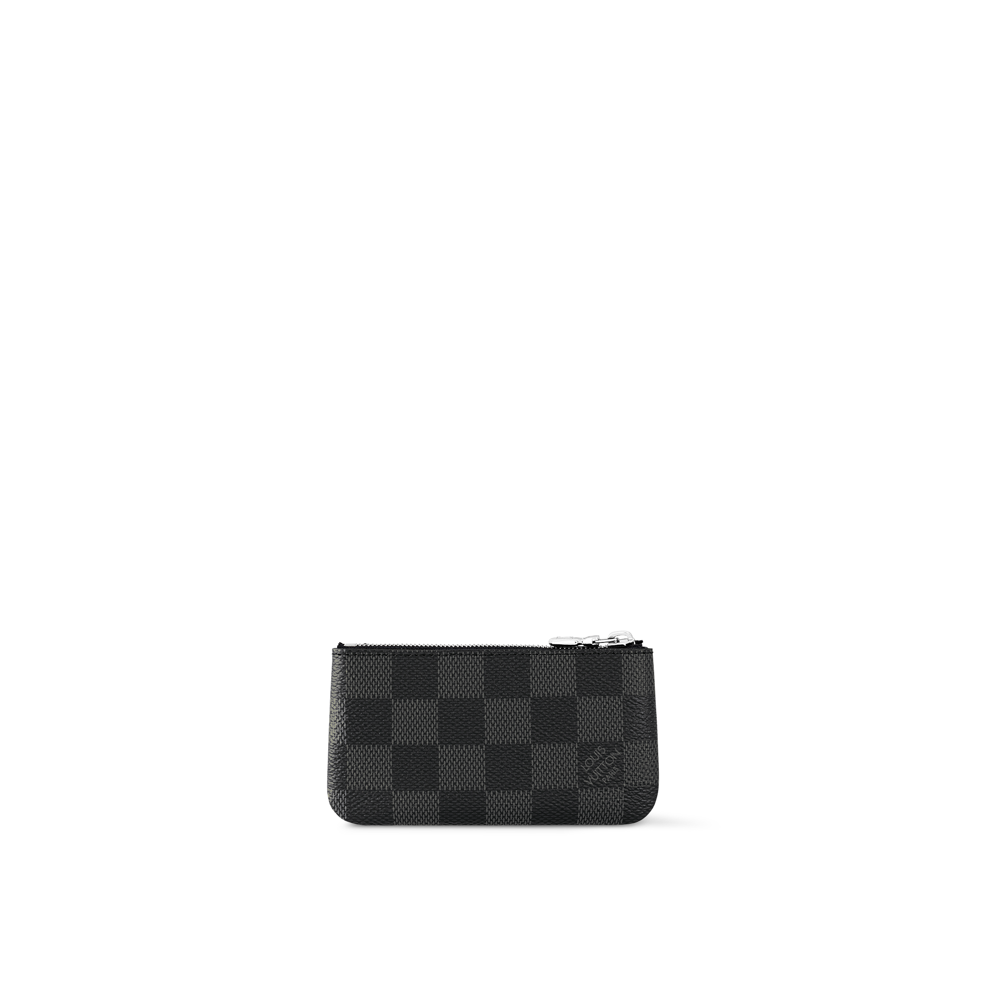 鑰匙零錢包 Damier Graphite 帆布 in Super Lucky Day