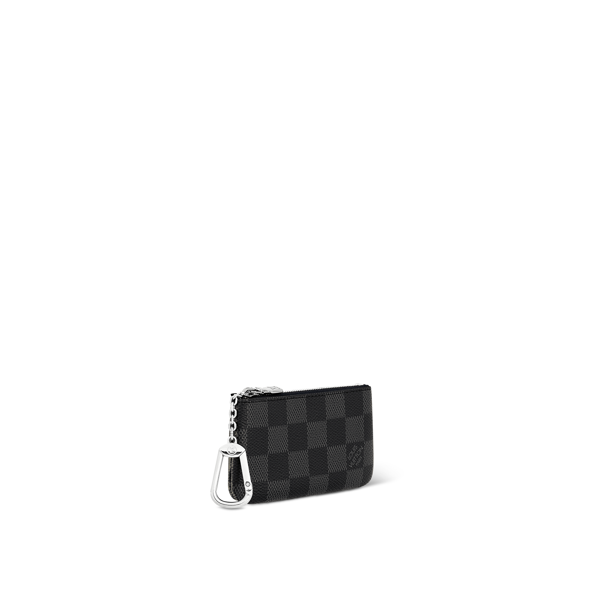 鑰匙零錢包 Damier Graphite 帆布 in Super Lucky Day