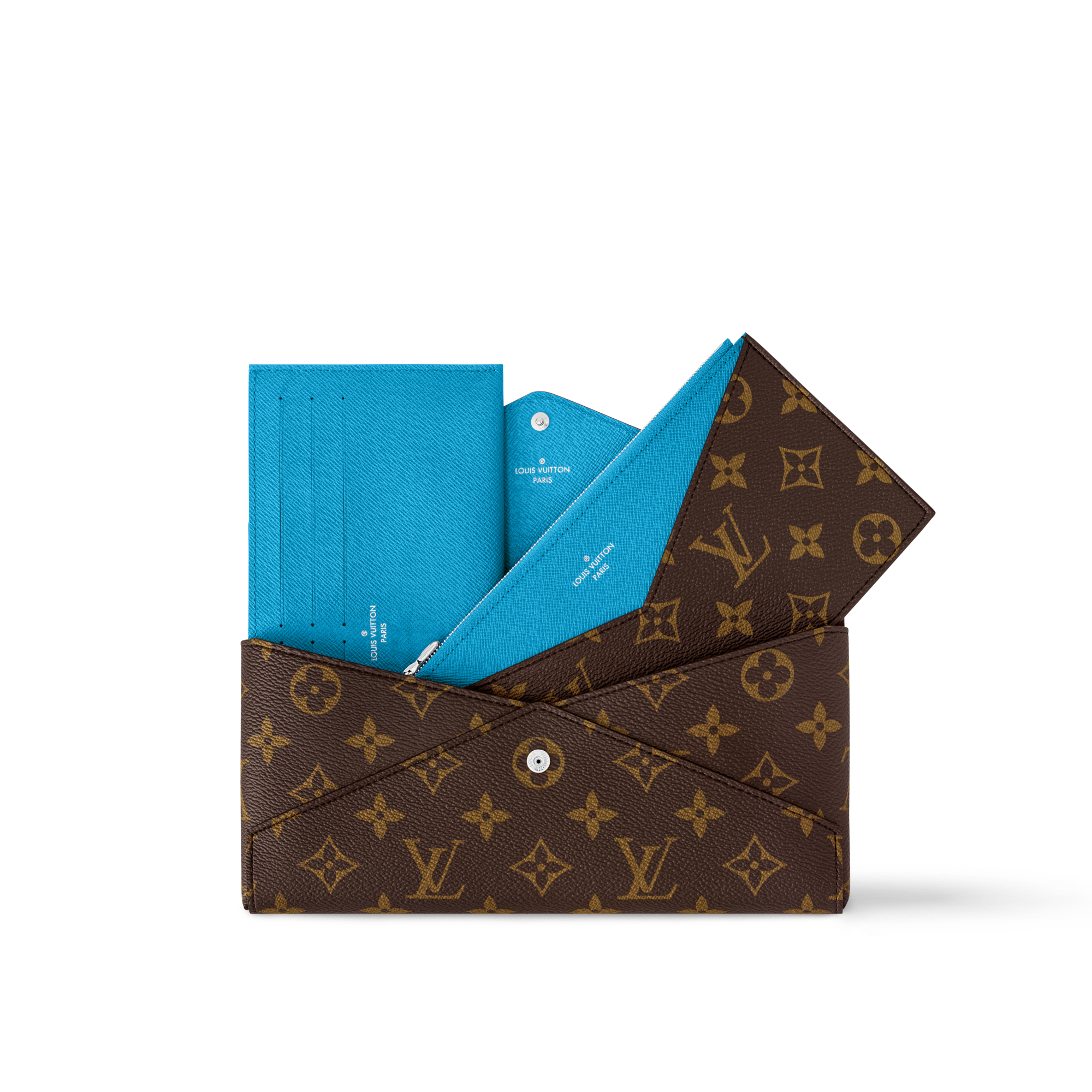 Kirigami 袋裝萬用錢包 Monogram 帆布 in 女士