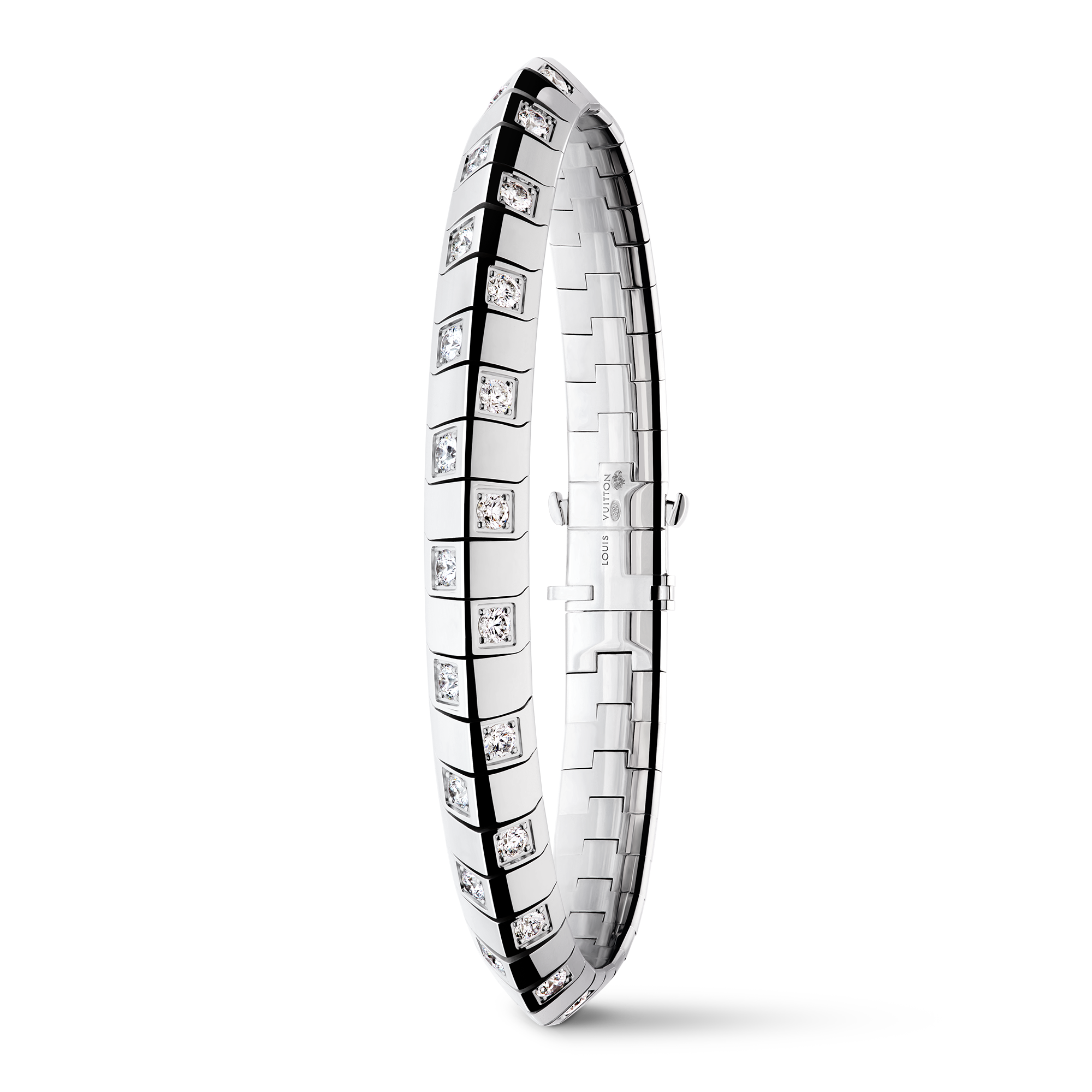 Le Damier de Louis Vuitton 手鐲 - 配白K金及鑽石  in 珠寶系列