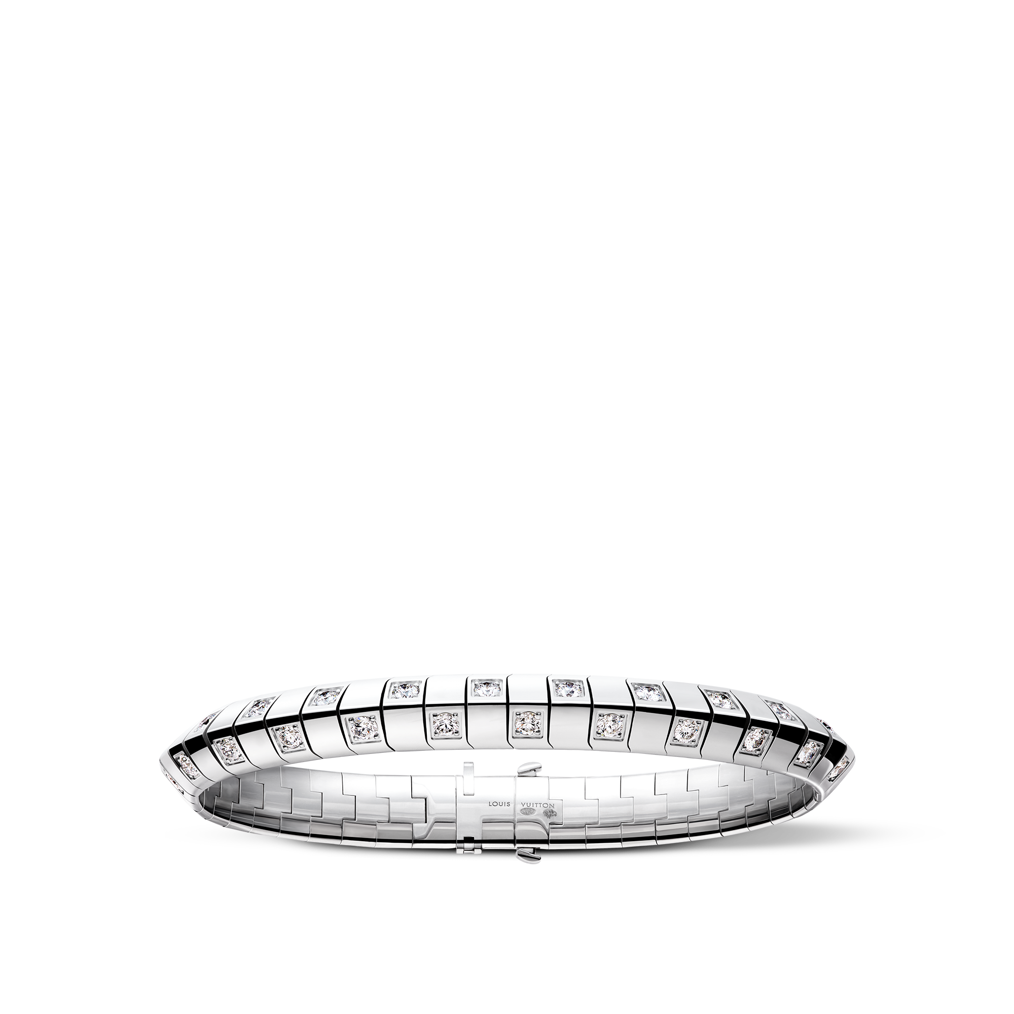 Le Damier de Louis Vuitton 手鐲 - 配白K金及鑽石  in 珠寶系列