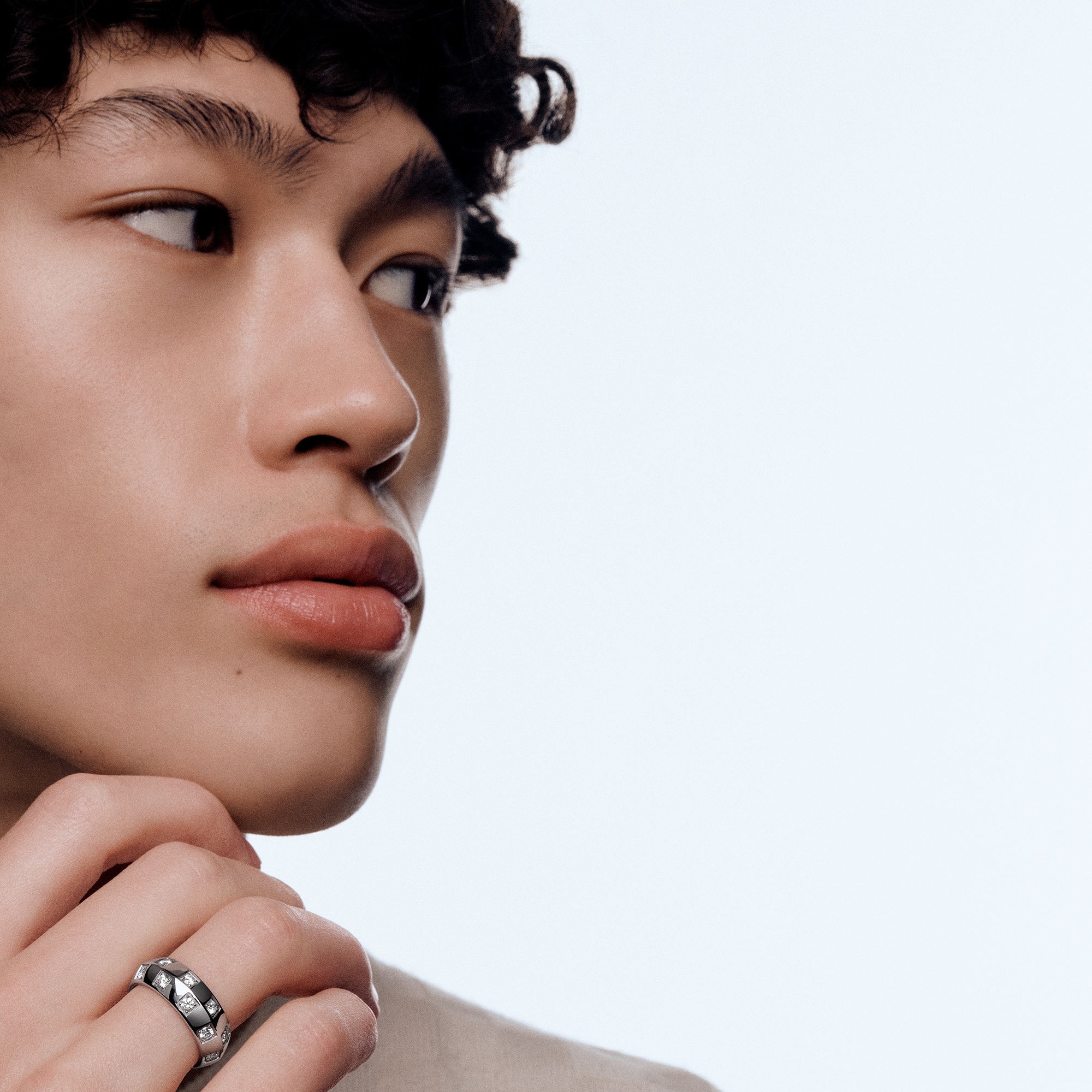 Le Damier de Louis Vuitton 戒指 - 配白K金及鑽石  in 珠寶系列