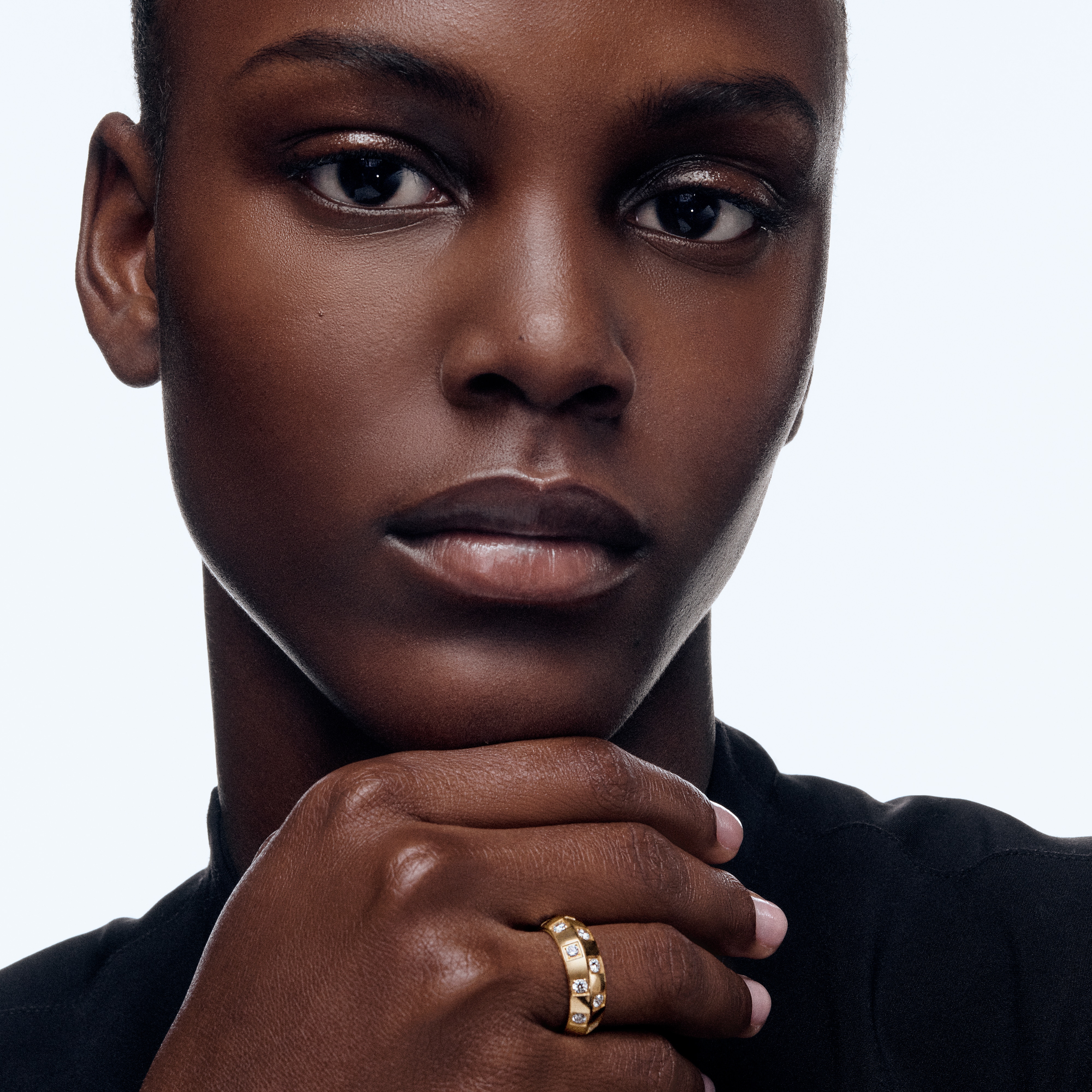 Le Damier de Louis Vuitton 大號戒指 - 配黃K金及鑽石  in 珠寶系列