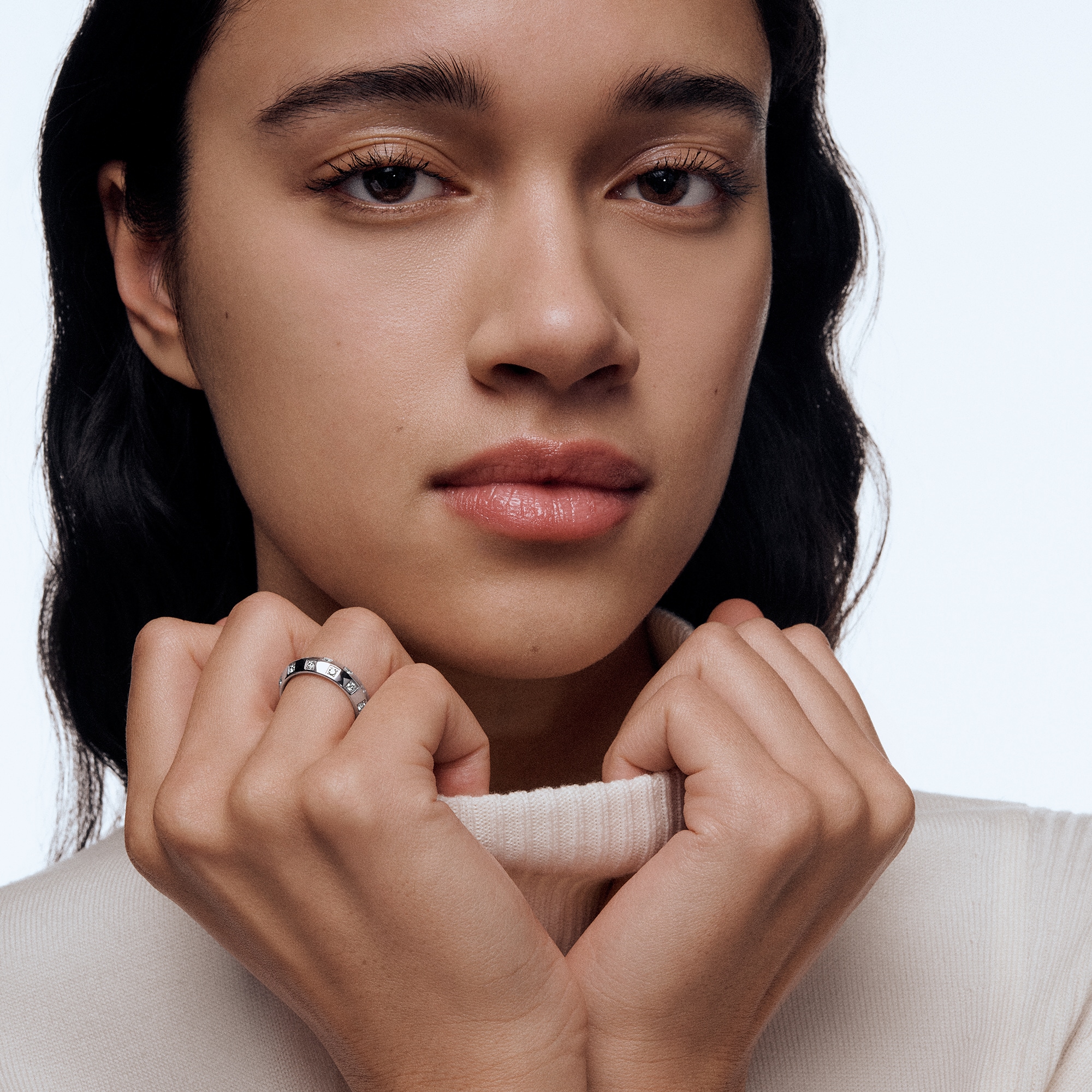 Le Damier de Louis Vuitton 戒指 - 配白K金及鑽石  in 珠寶系列