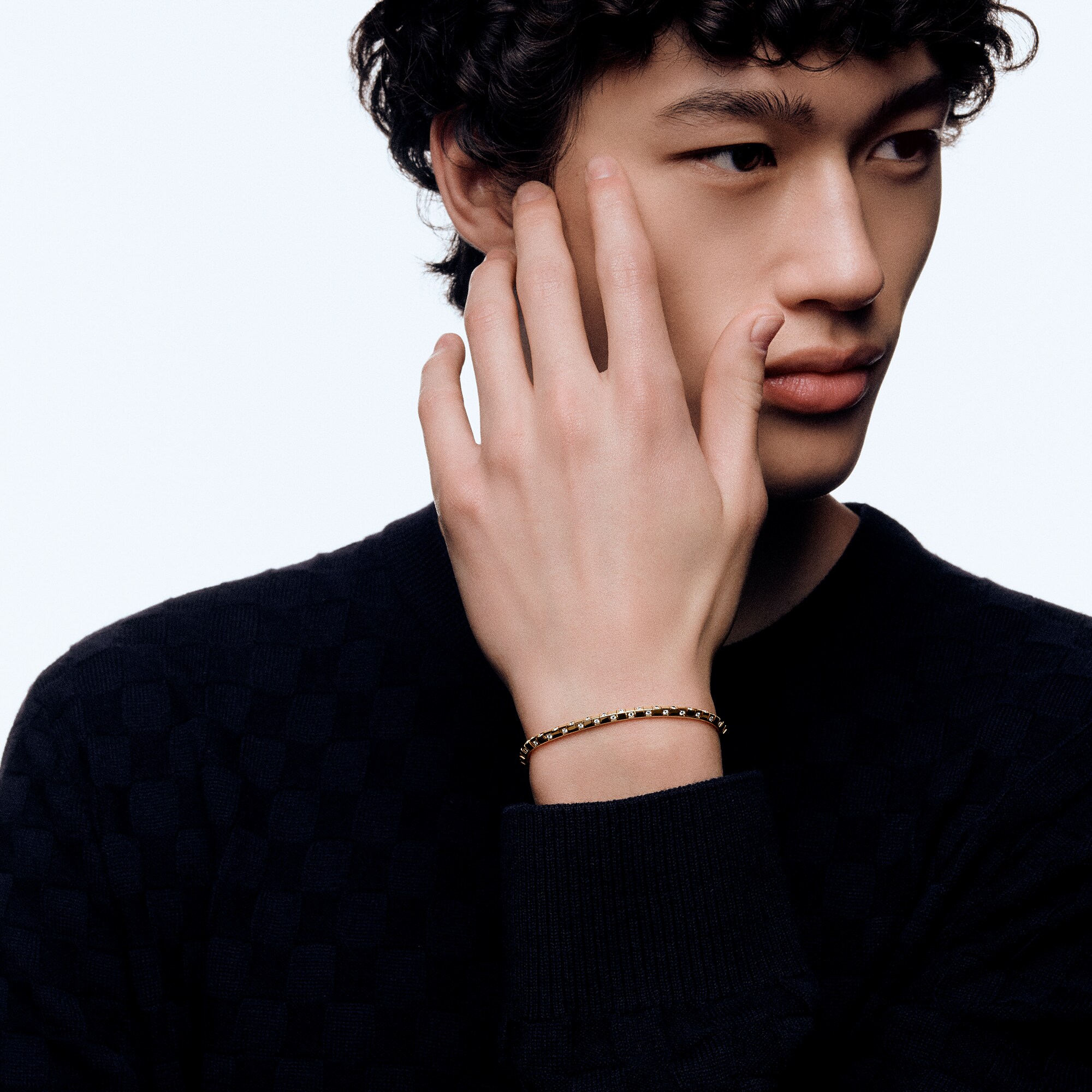 Le Damier de Louis Vuitton 手鐲 - 配黃K金及鑽石  in 珠寶系列
