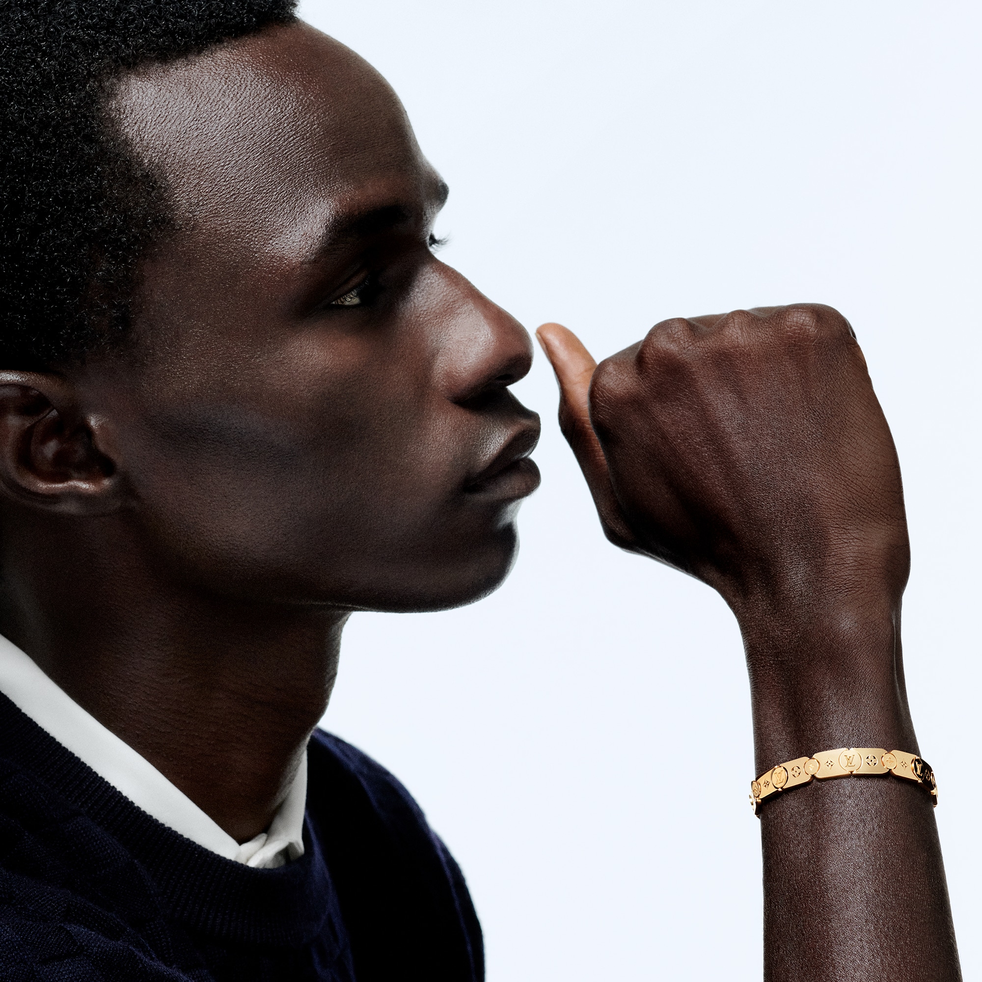 Les Gastons Vuitton Gourmette 手鐲 - 配黃K金  in 珠寶系列