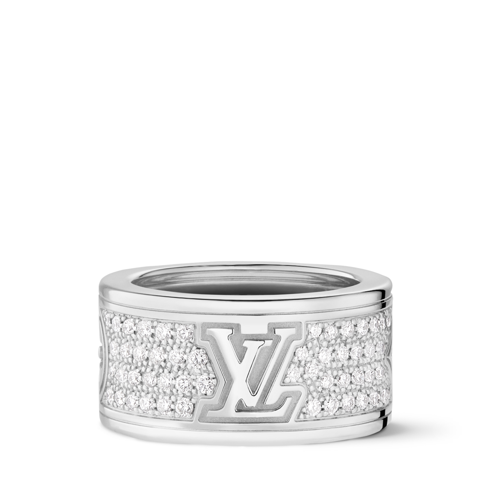 Les Gastons Vuitton Large Ring 戒指 - 配白K金及鑽石  in 珠寶系列