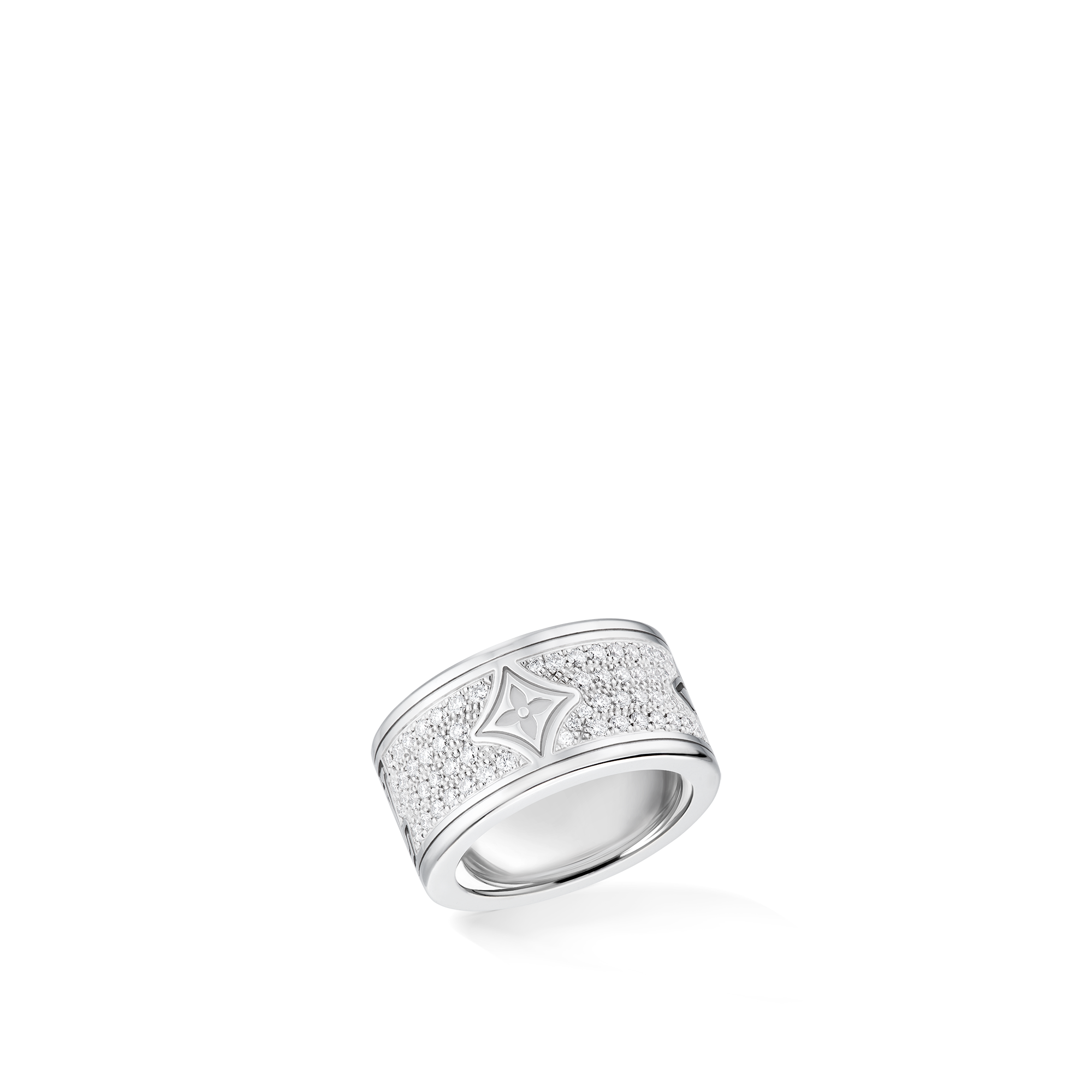Les Gastons Vuitton Large Ring 戒指 - 配白K金及鑽石  in 珠寶系列