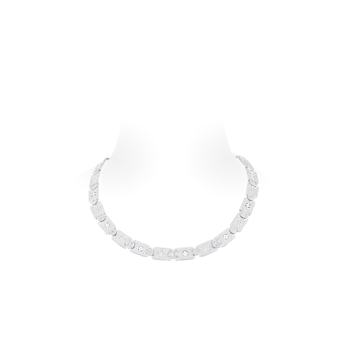 Les Gastons Vuitton Masterpiece Gourmette 項鍊 - 配白K金及鑽石 in 珠寶系列's 按類別瀏覽 項鍊吊墜 collections by Louis Vuitton (產品縮放)