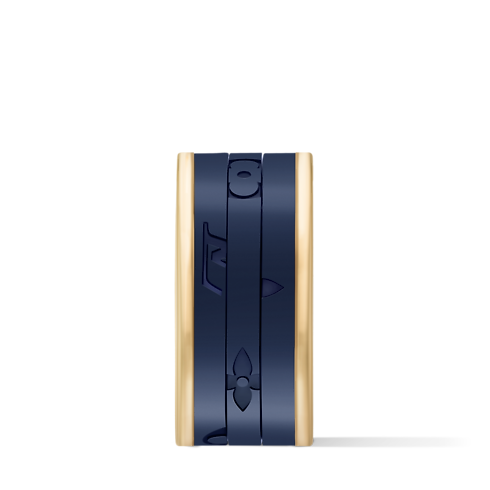 Les Gastons Vuitton Puzzle 戒指 - 配黃K金及鈦金屬 in 珠寶系列's 按類別瀏覽 戒指 collections by Louis Vuitton (產品縮放)