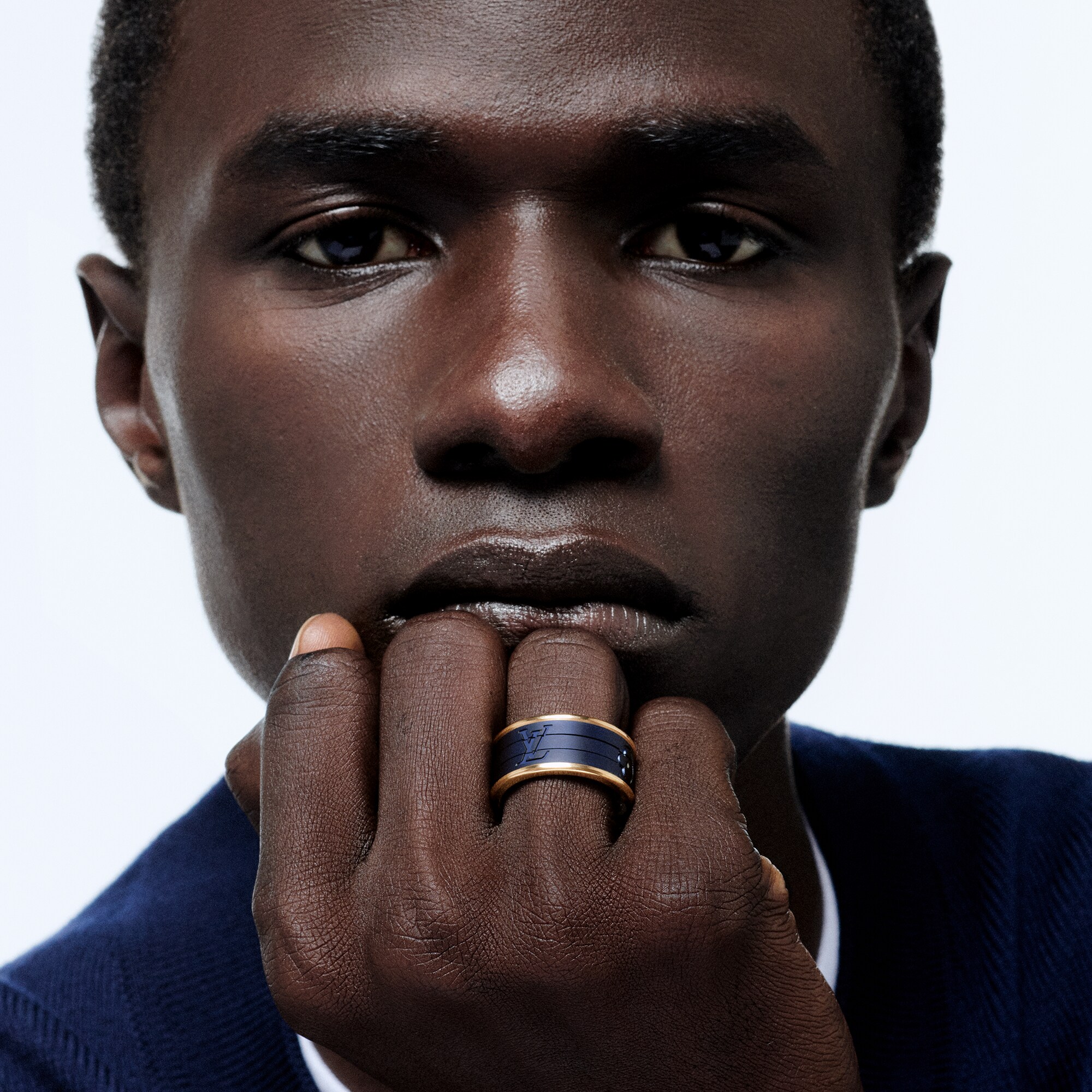 Les Gastons Vuitton Puzzle 戒指 - 配黃K金及鈦金屬  in 珠寶系列