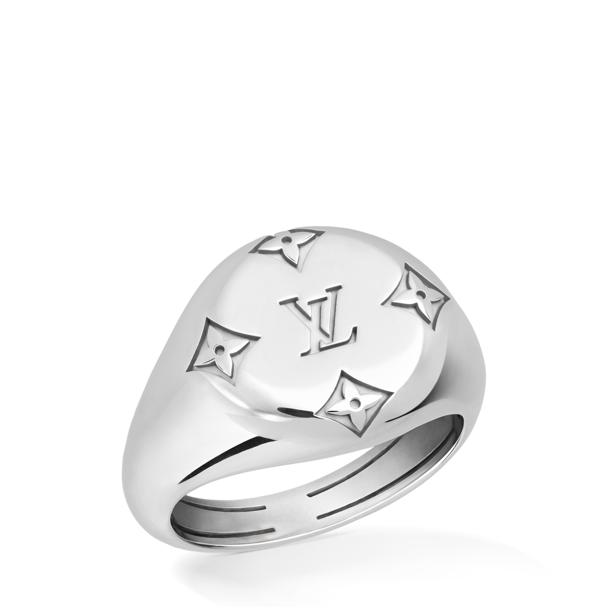 Les Gastons Vuitton Signet 戒指 - 配白K金  in 珠寶系列