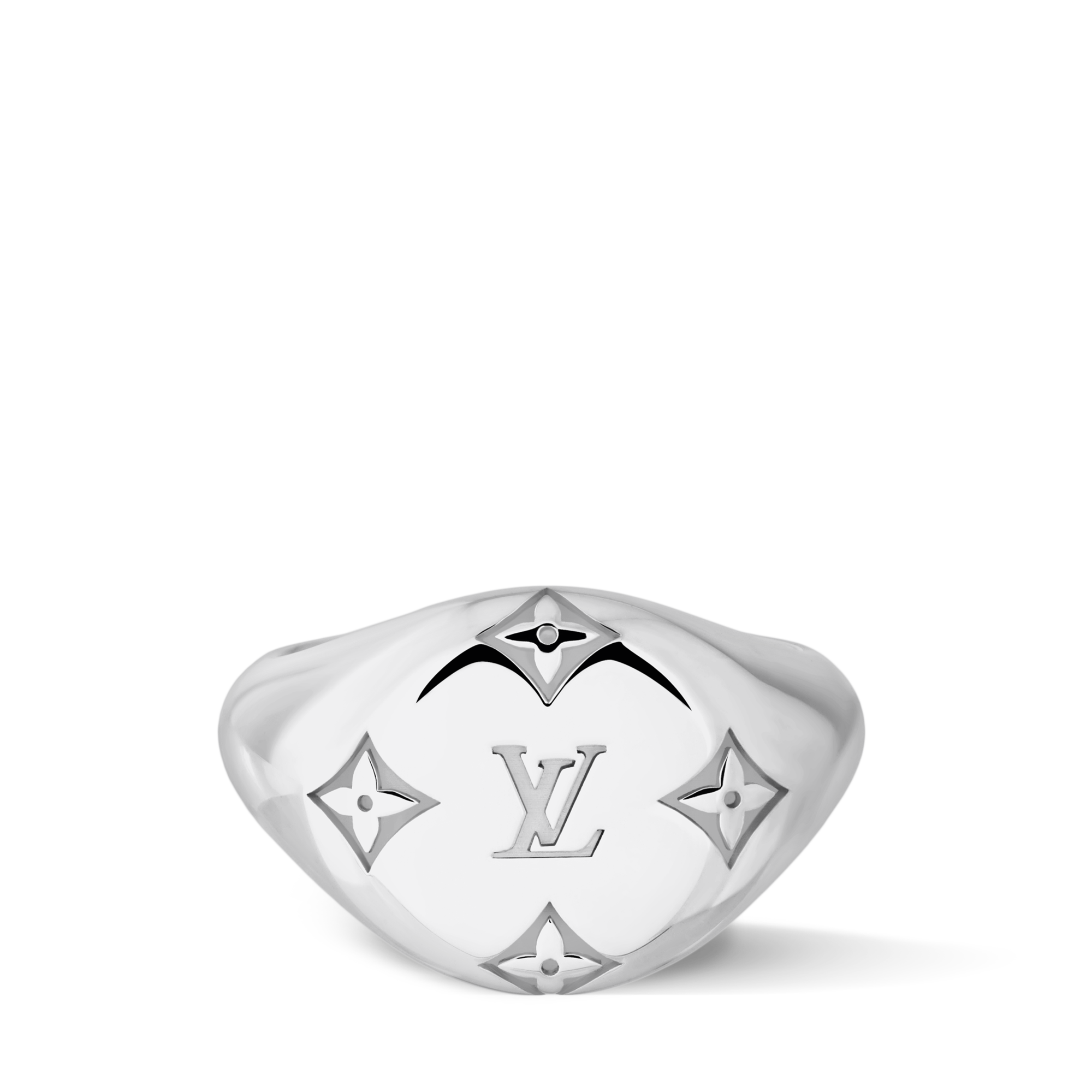 Les Gastons Vuitton Signet 戒指 - 配白K金  in 珠寶系列