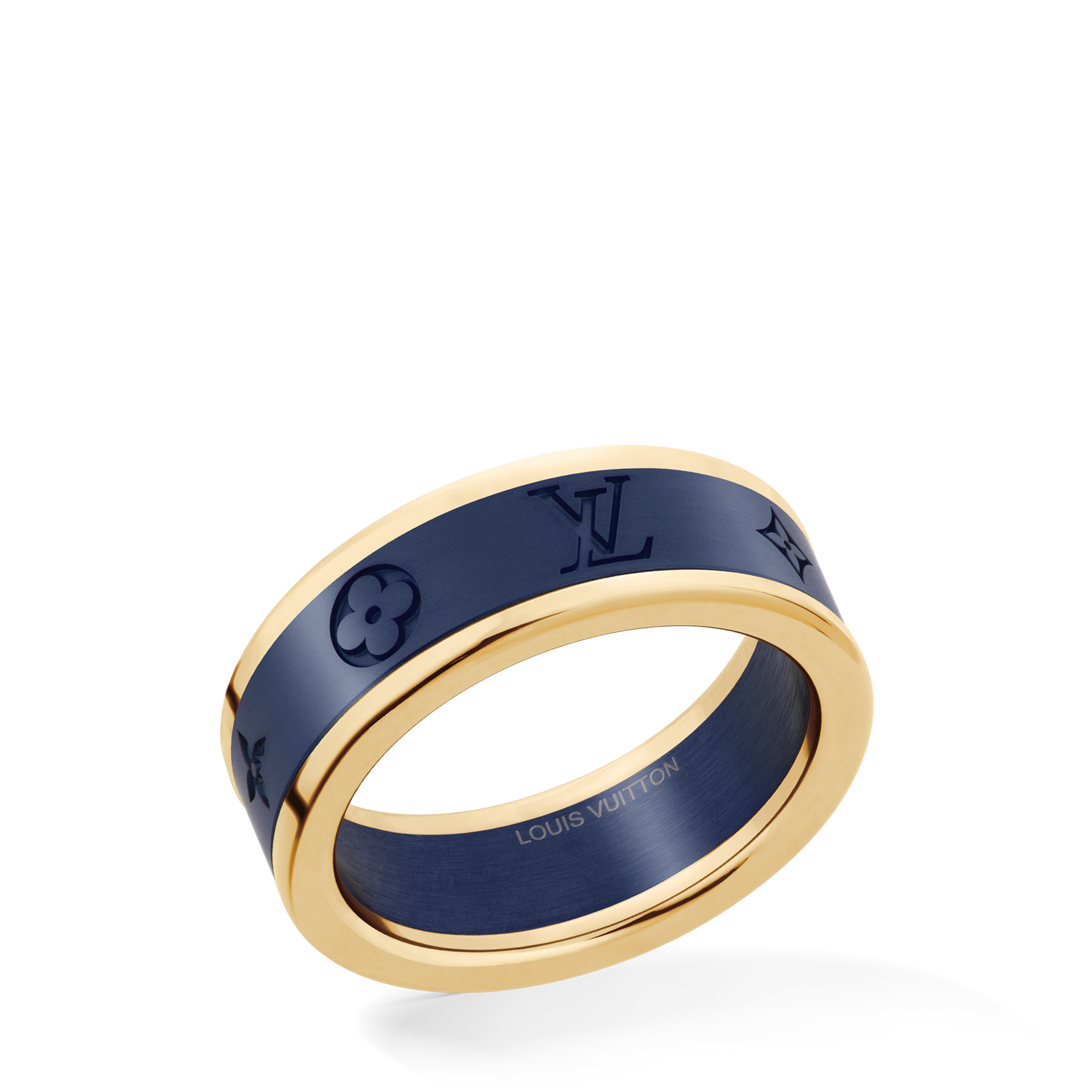Les Gastons Vuitton Small Ring - 配黃K金及鈦金屬  in 珠寶系列